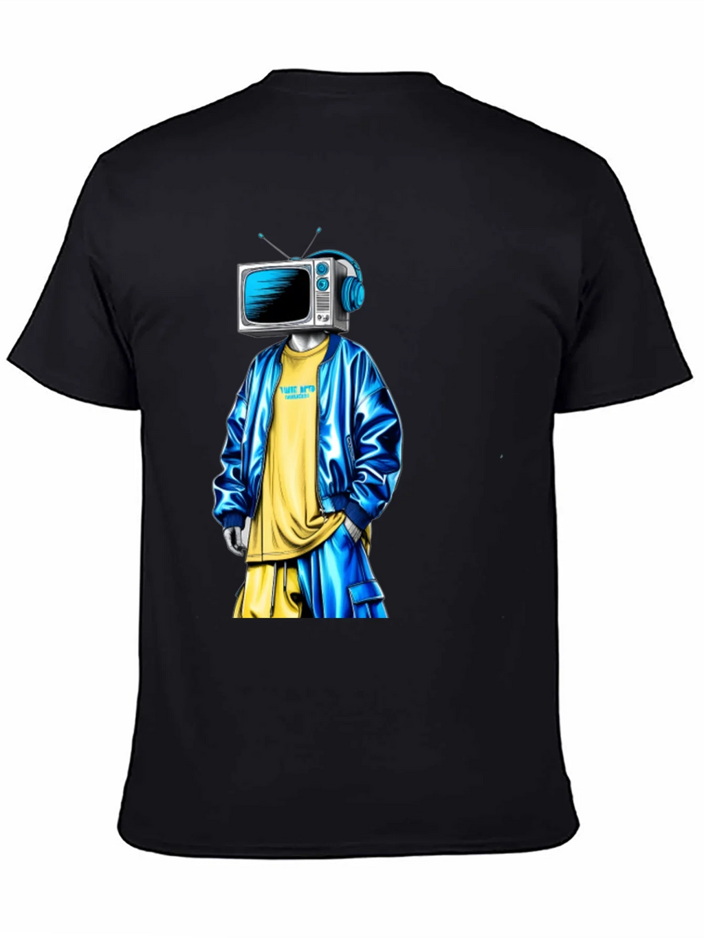 TV Head Graphic T-Shirt