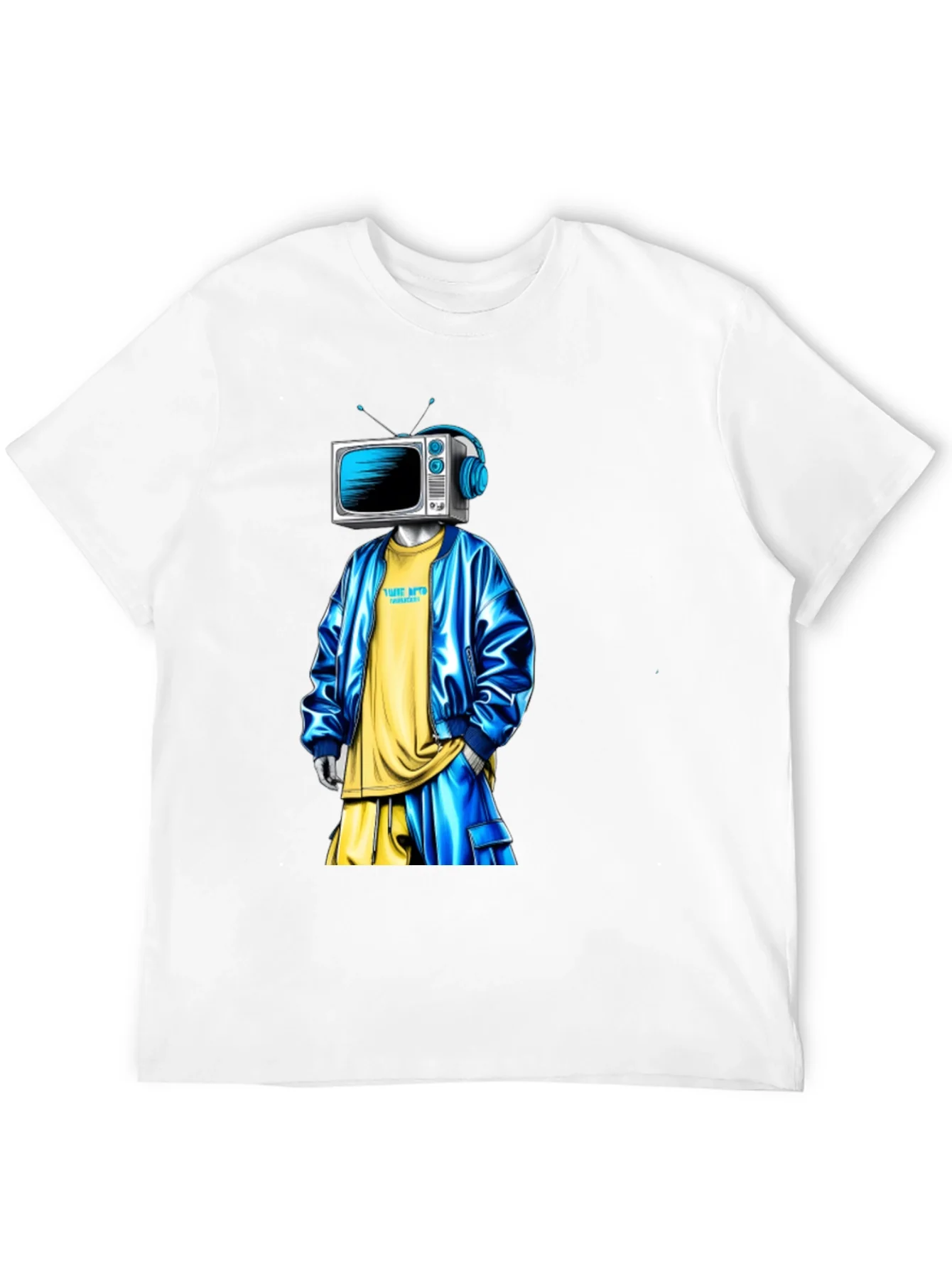 TV Head Graphic T-Shirt