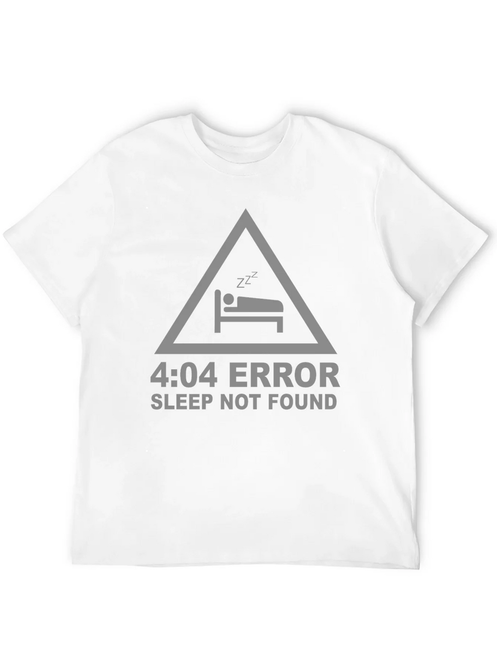 4:04 Error Sleep Not Found Black T-Shirt
