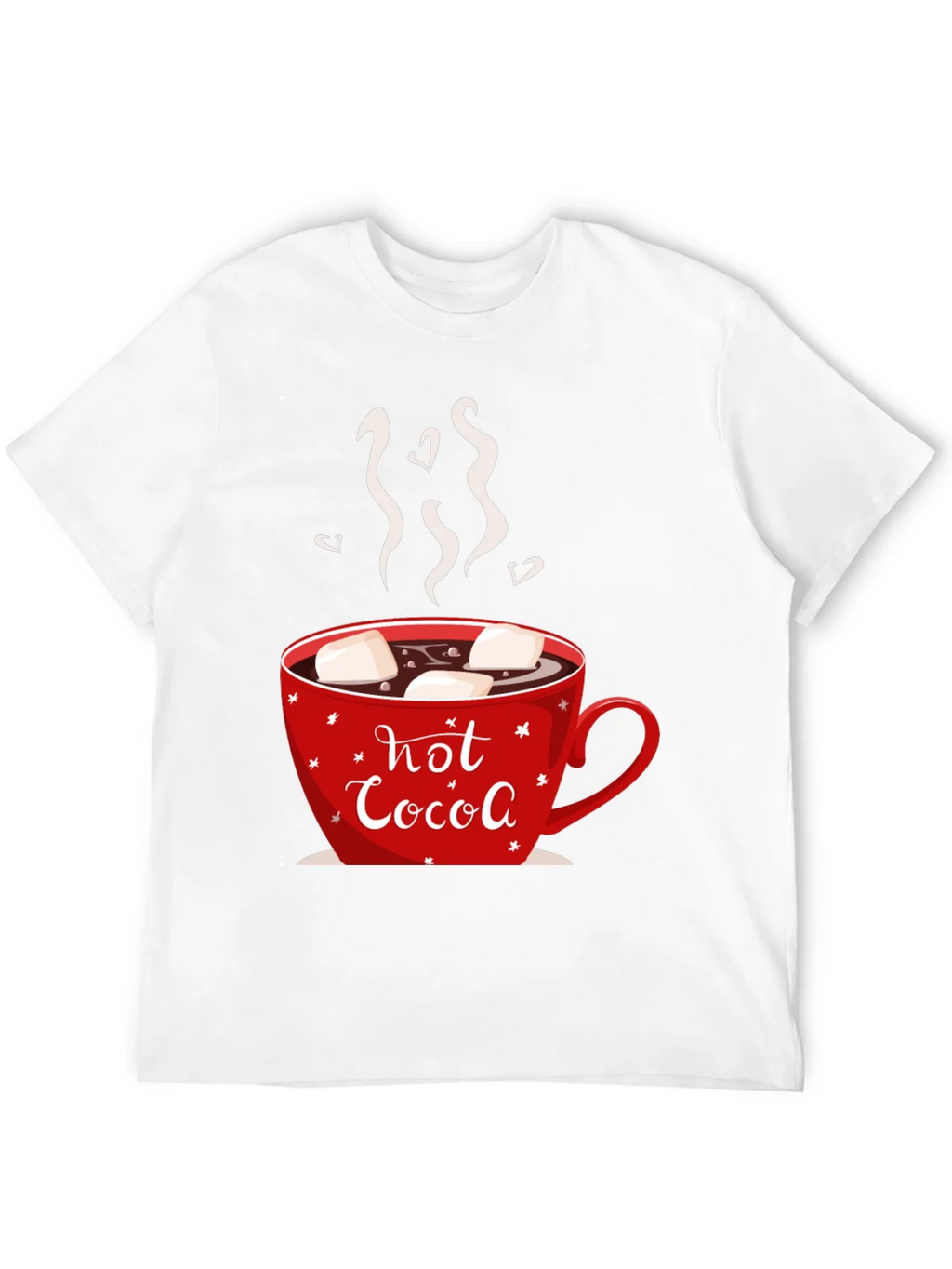 Hot Cocoa Graphic Tee - Cozy Winter Shirt