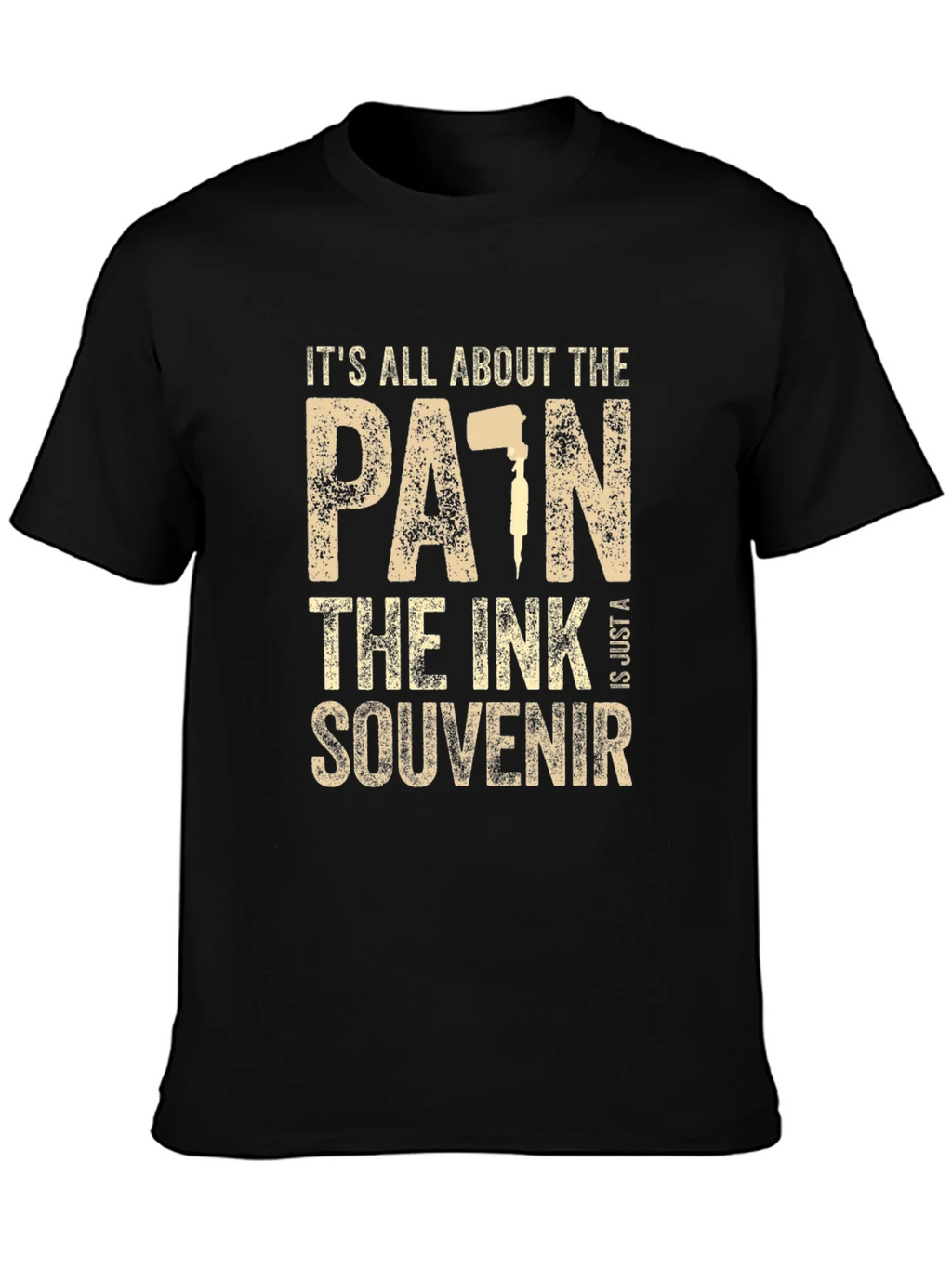 Tattoo Lovers Tee: Pain Ink Souvenir