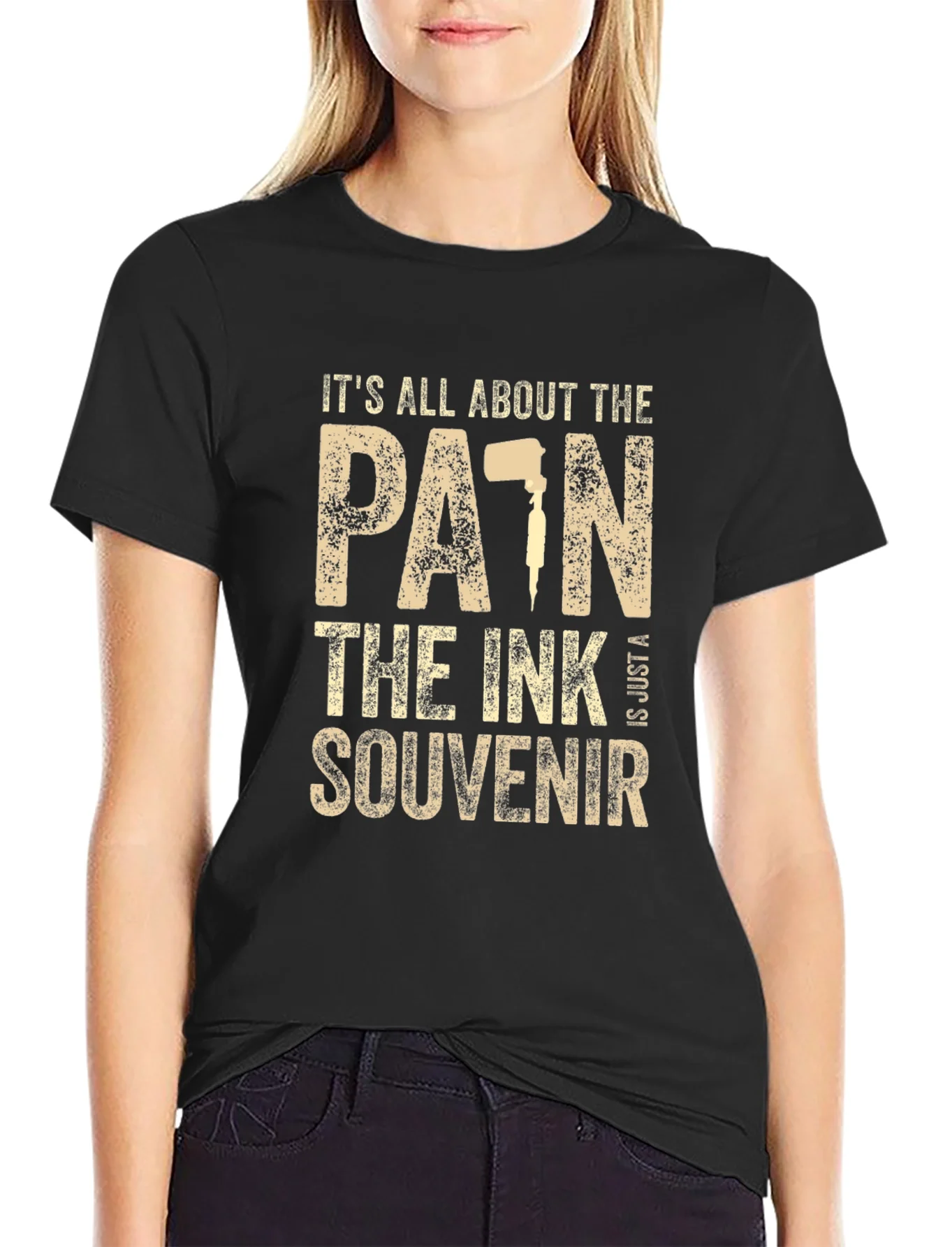 Tattoo Lovers Tee: Pain Ink Souvenir