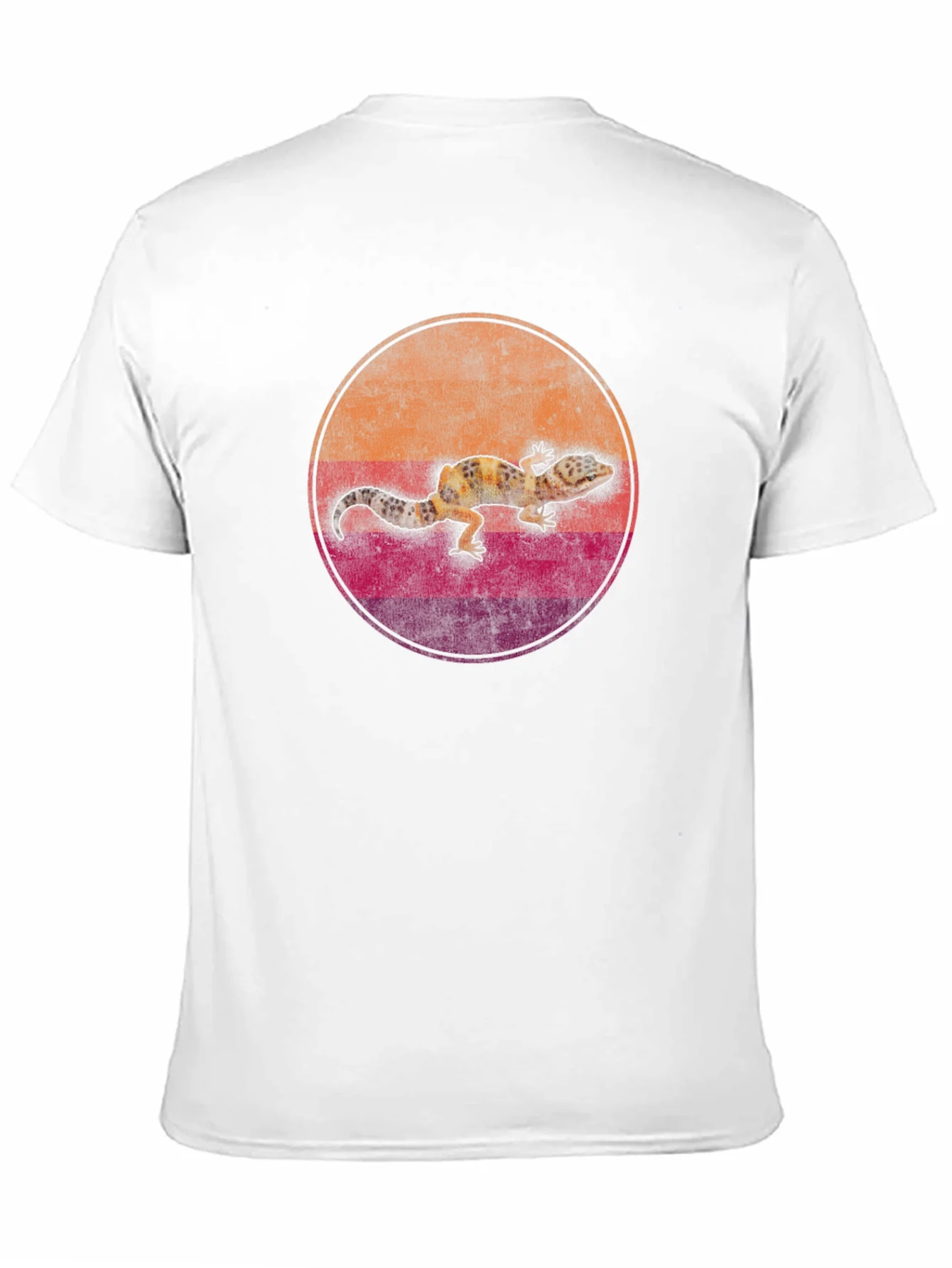Gecko Graphic Tee - Retro Style