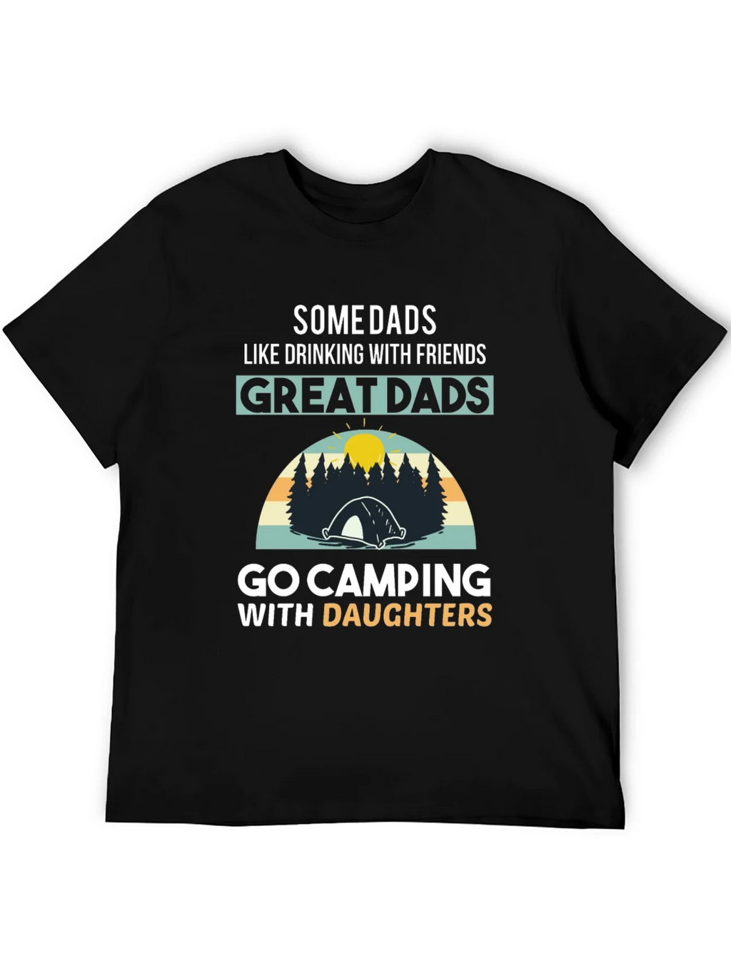 Great Dads Camping T-Shirt