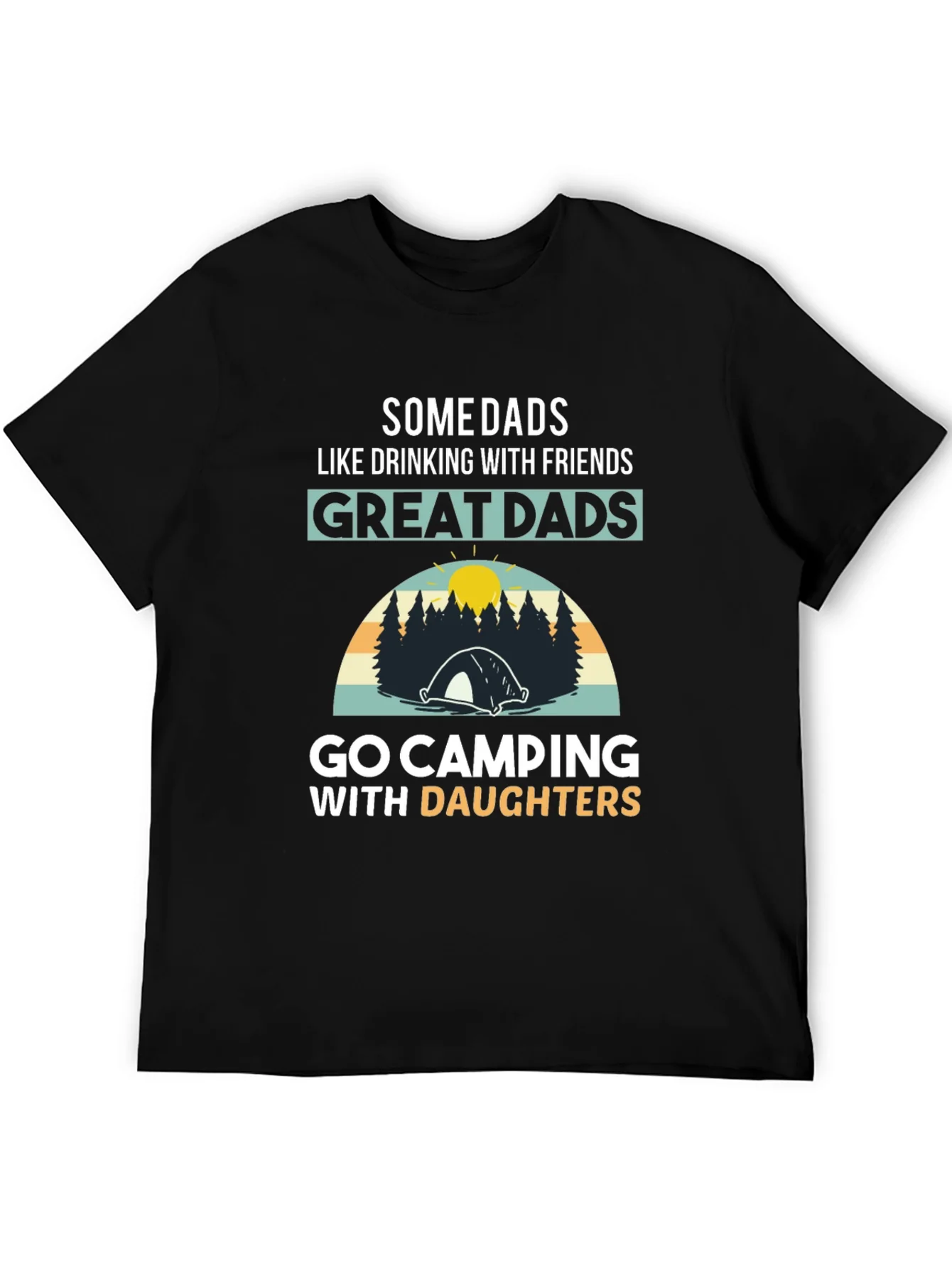 Great Dads Camping T-Shirt