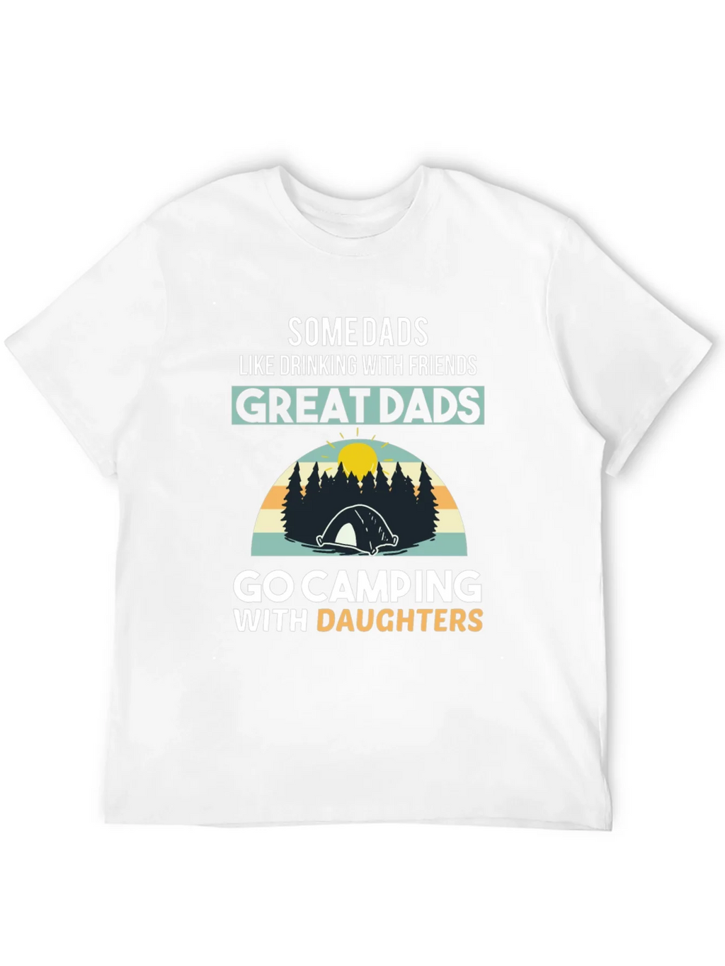 Great Dads Camping T-Shirt