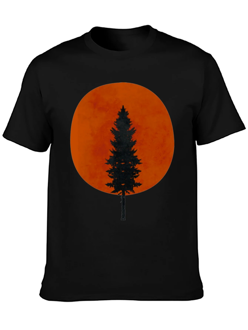 Silhouette Tree Black T-Shirt