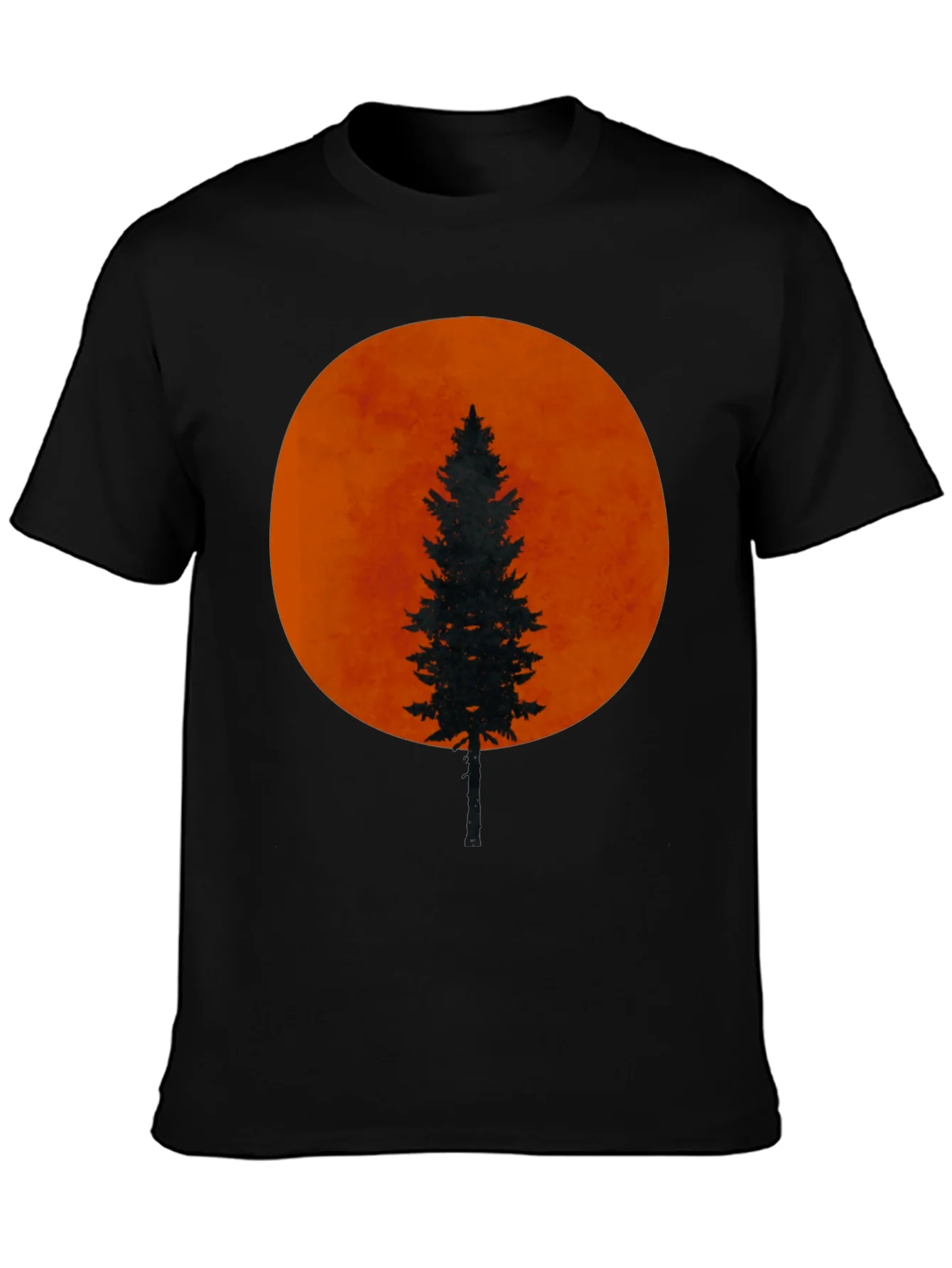 Silhouette Tree Black T-Shirt