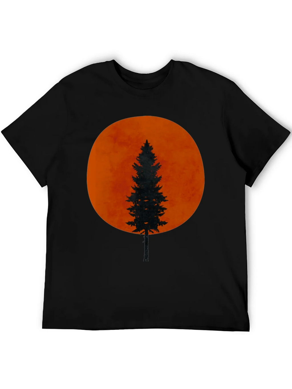 Silhouette Tree Black T-Shirt
