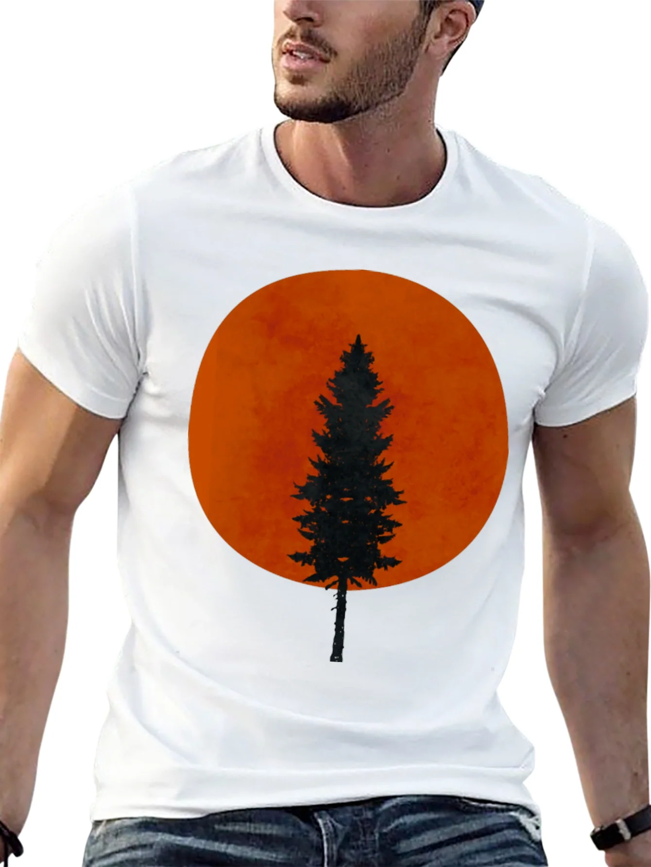 Silhouette Tree Black T-Shirt