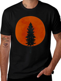 Silhouette Tree Black T-Shirt