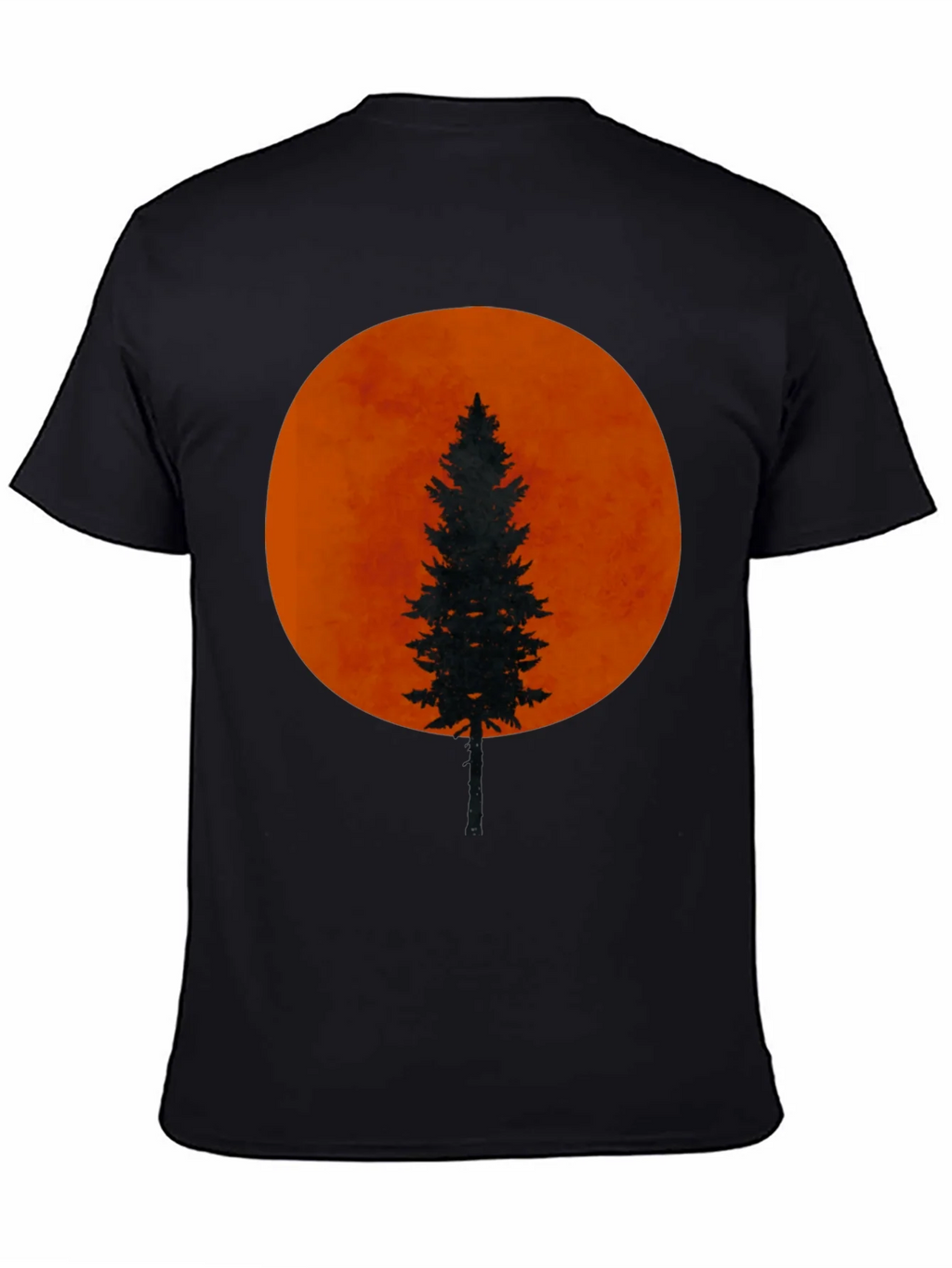 Silhouette Tree Black T-Shirt