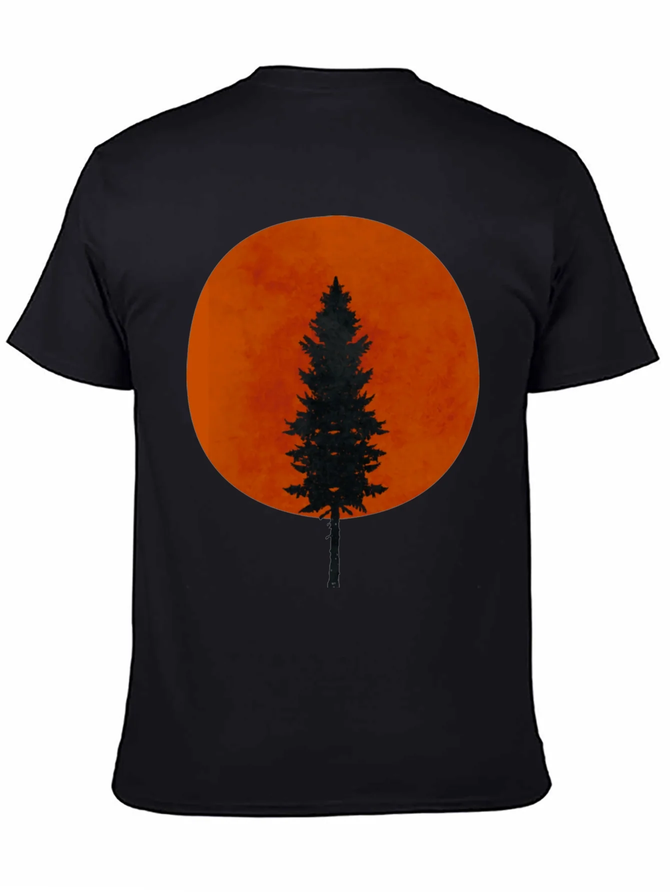 Silhouette Tree Black T-Shirt