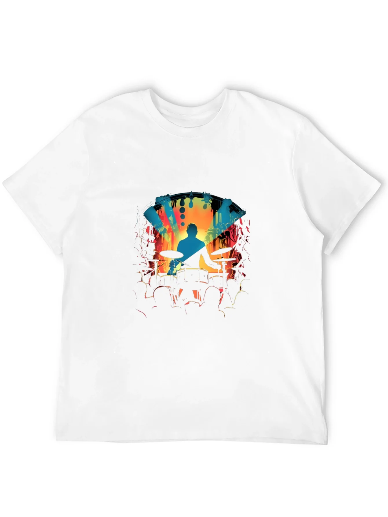 Drummer Concert Graphic Tee