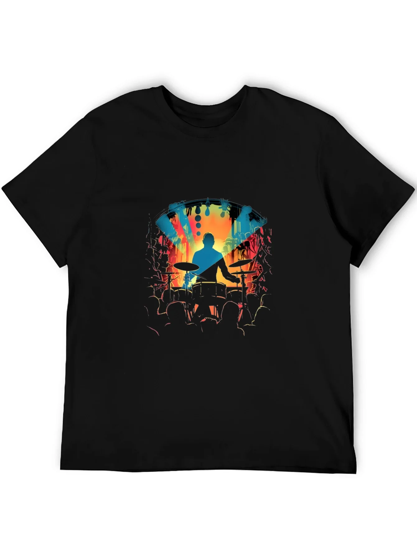 Drummer Concert Graphic Tee
