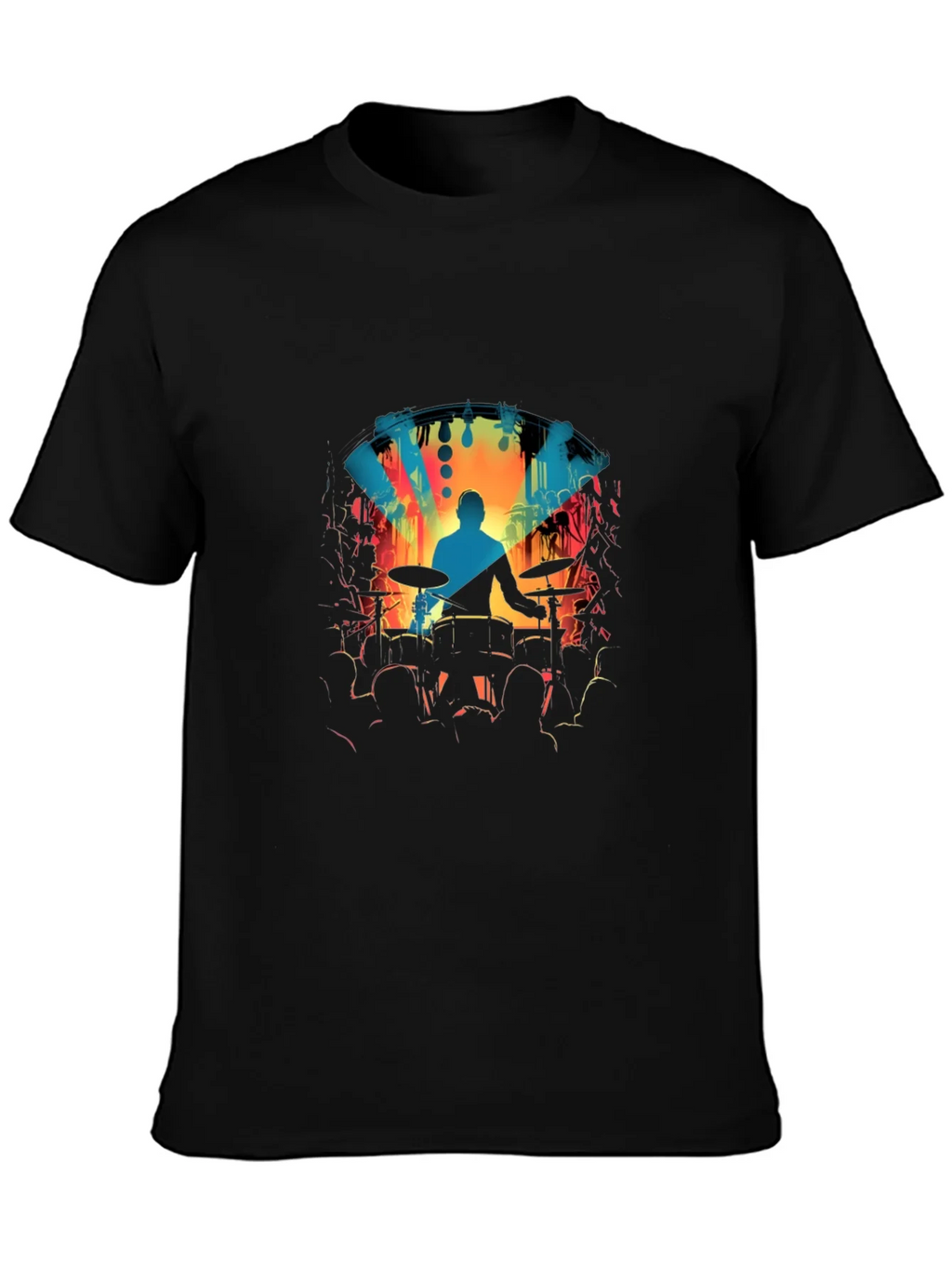 Drummer Concert Graphic Tee