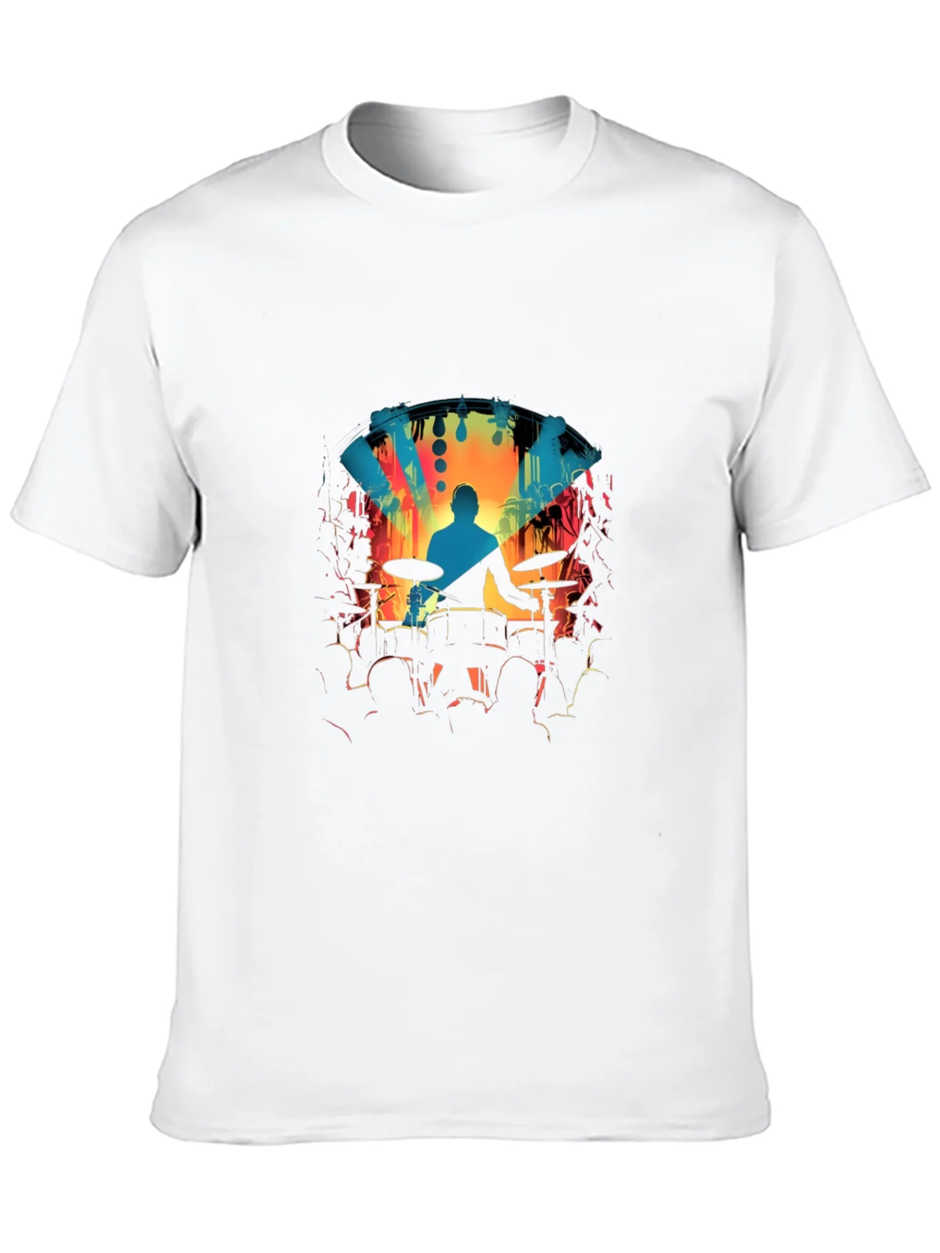 Drummer Concert Graphic Tee