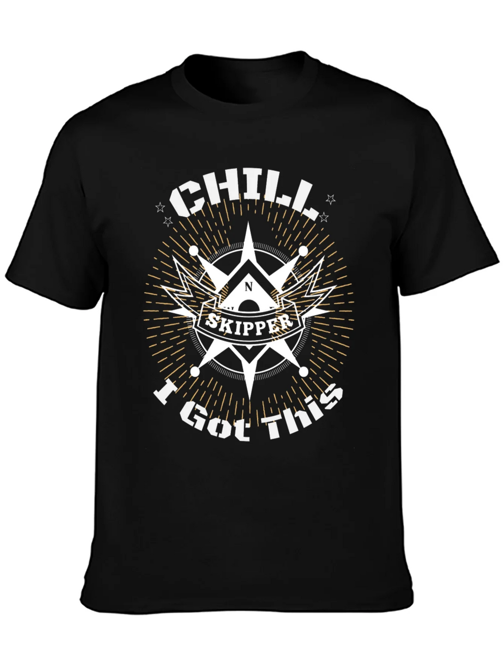 Chill Skipper T-Shirt - I Got This Design