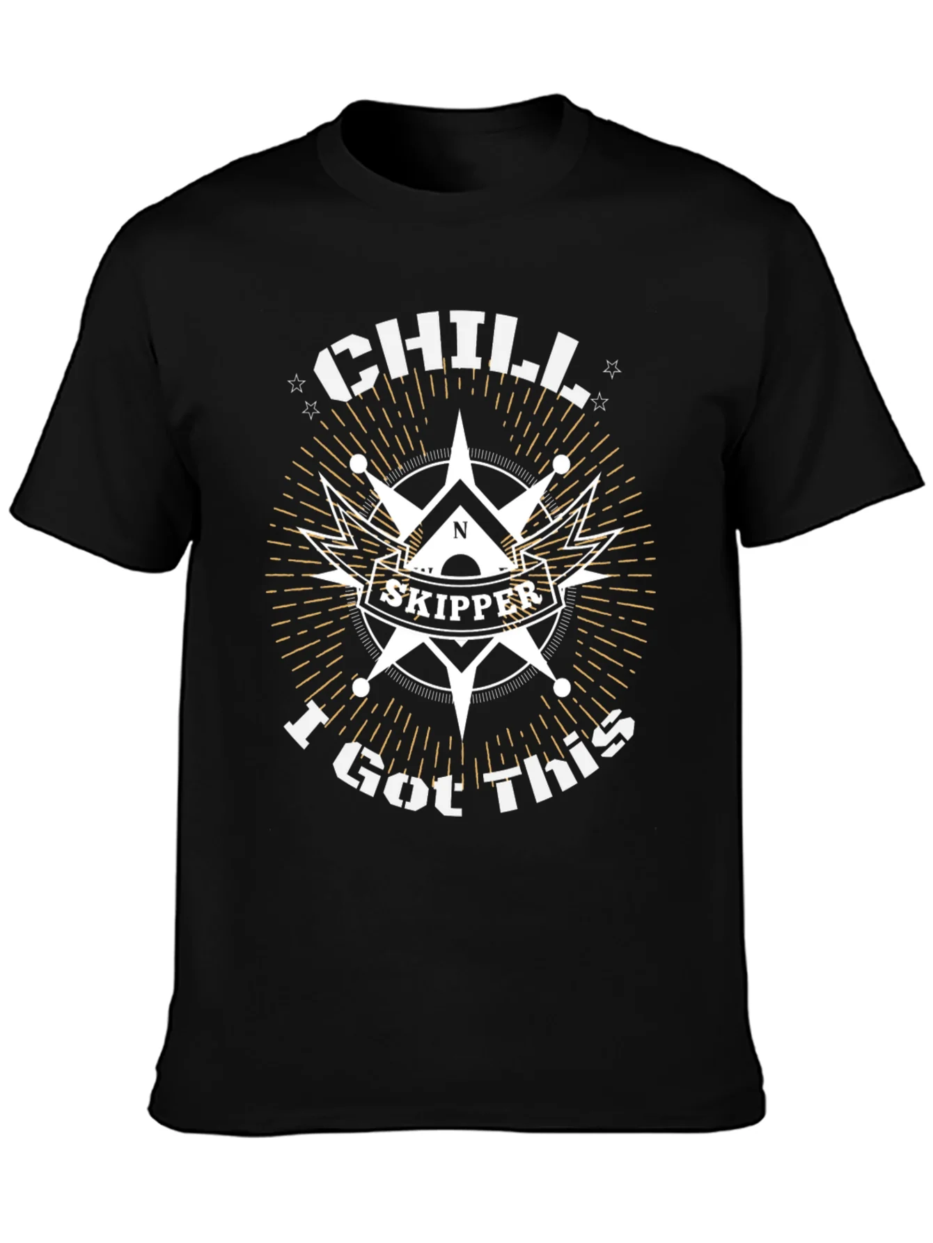 Chill Skipper T-Shirt - I Got This Design