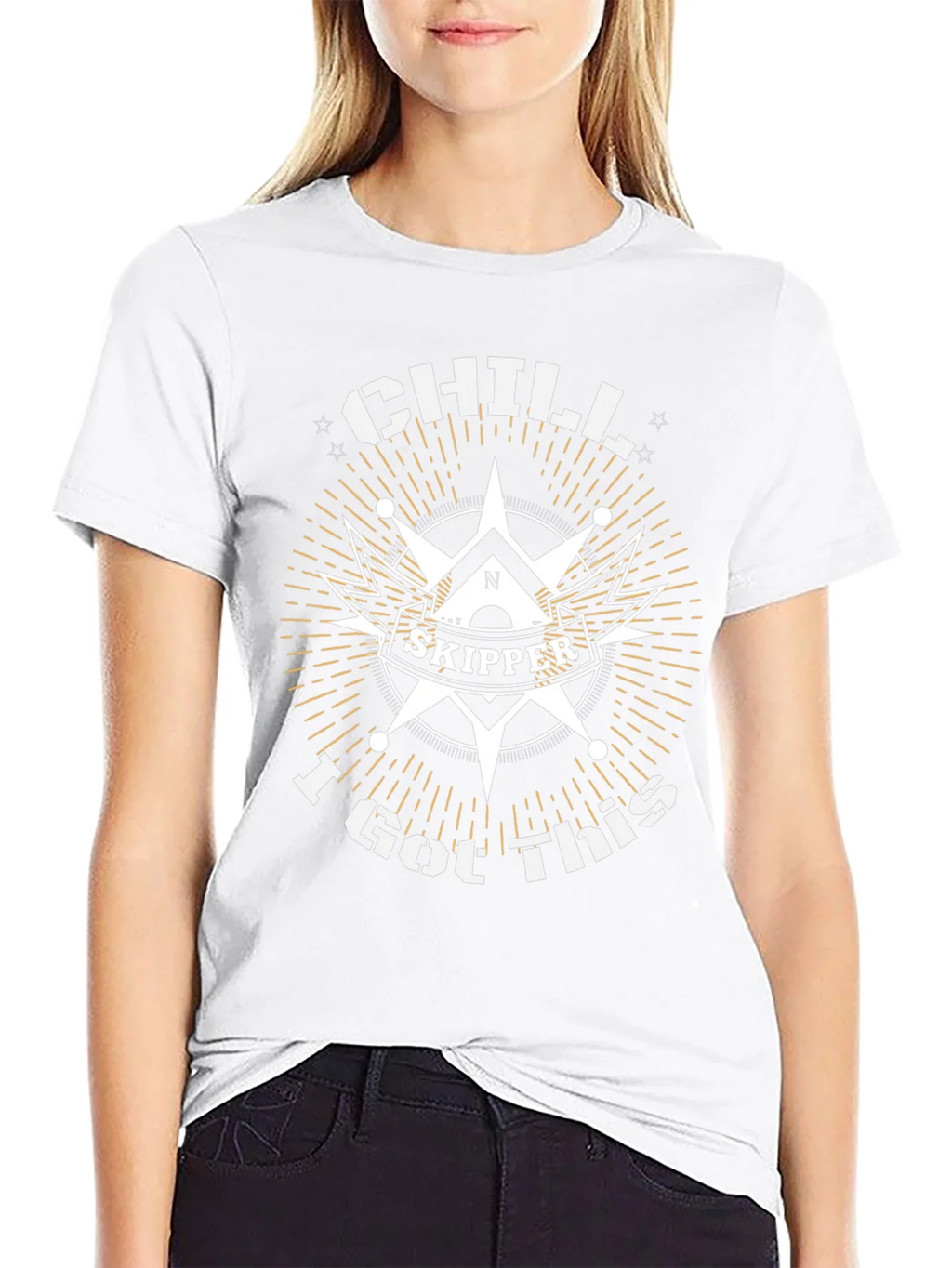 Chill Skipper T-Shirt - I Got This Design