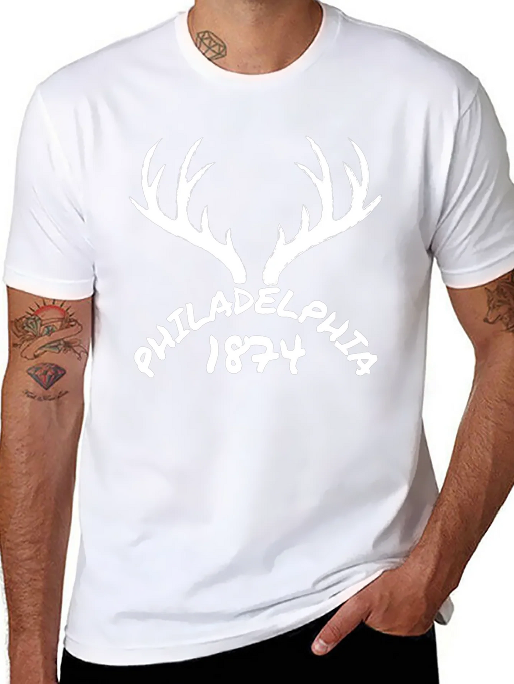 Philadelphia 1874 Antler Graphic Tee