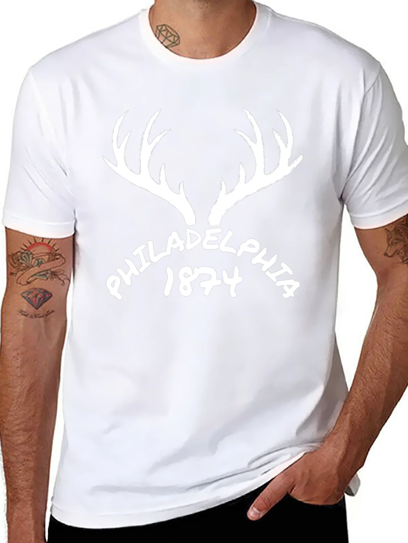 Philadelphia 1874 Antler Graphic Tee