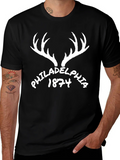 Philadelphia 1874 Antler Graphic Tee