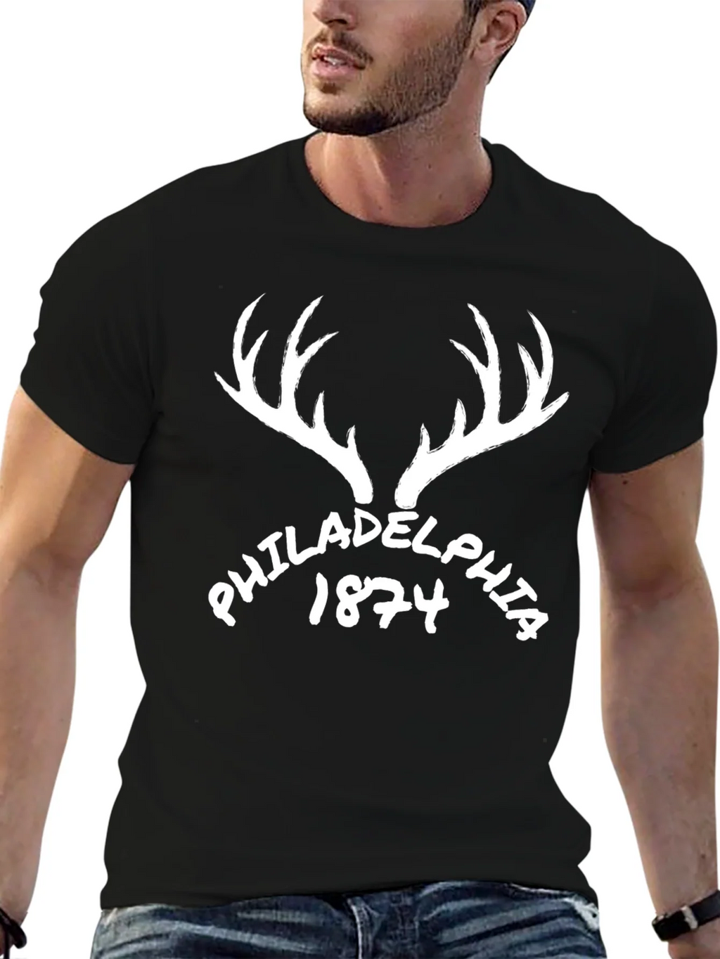 Philadelphia 1874 Antler Graphic Tee