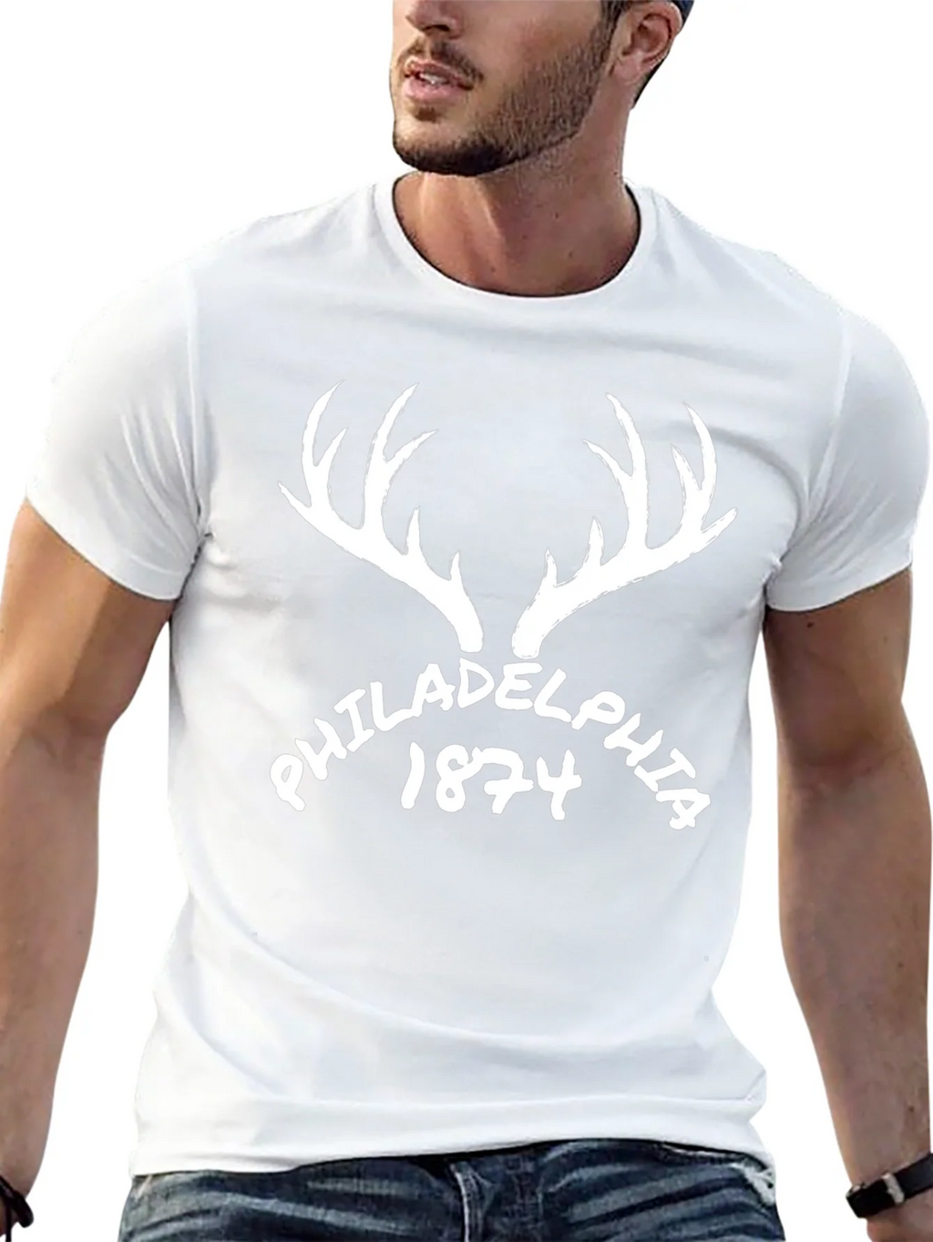Philadelphia 1874 Antler Graphic Tee