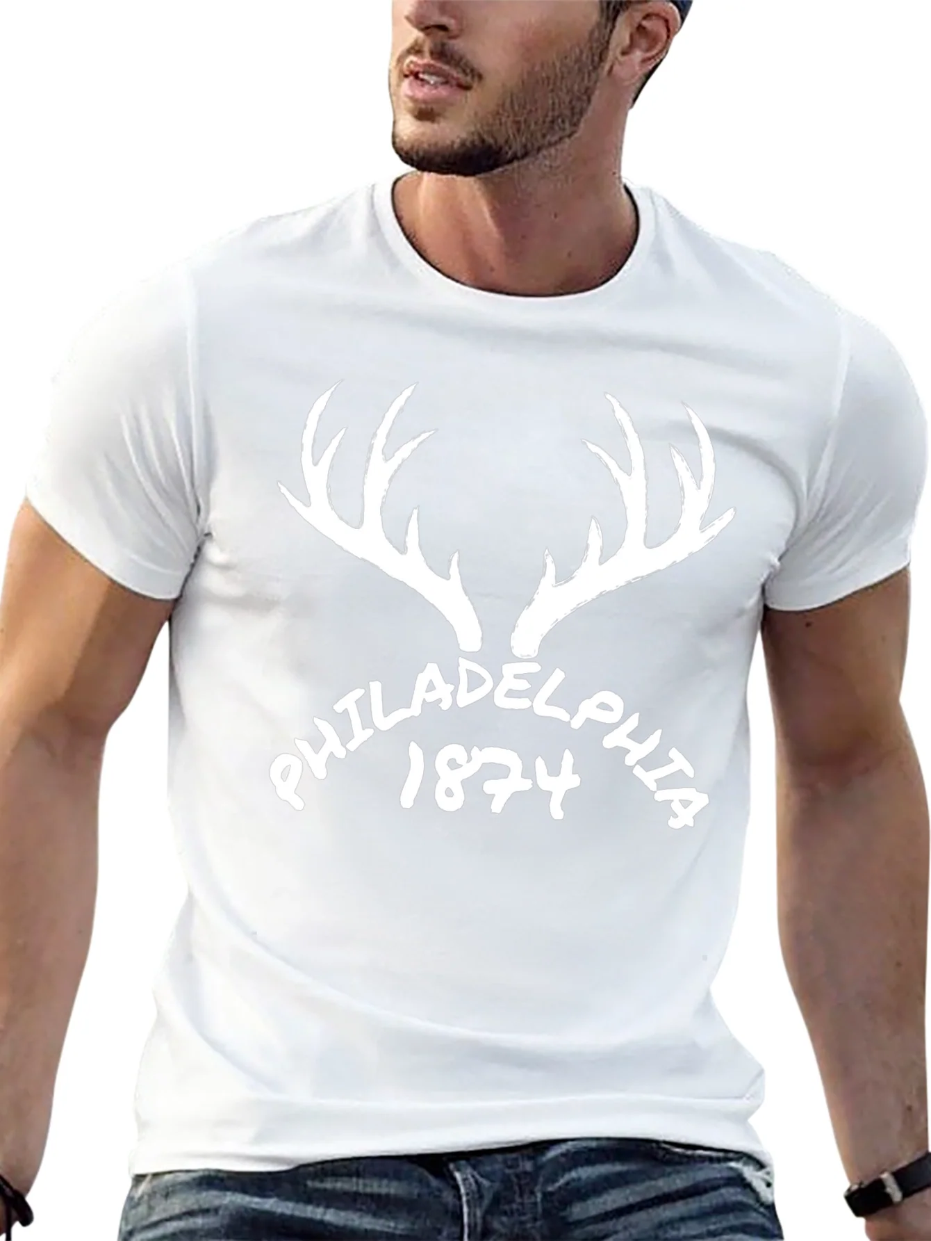 Philadelphia 1874 Antler Graphic Tee