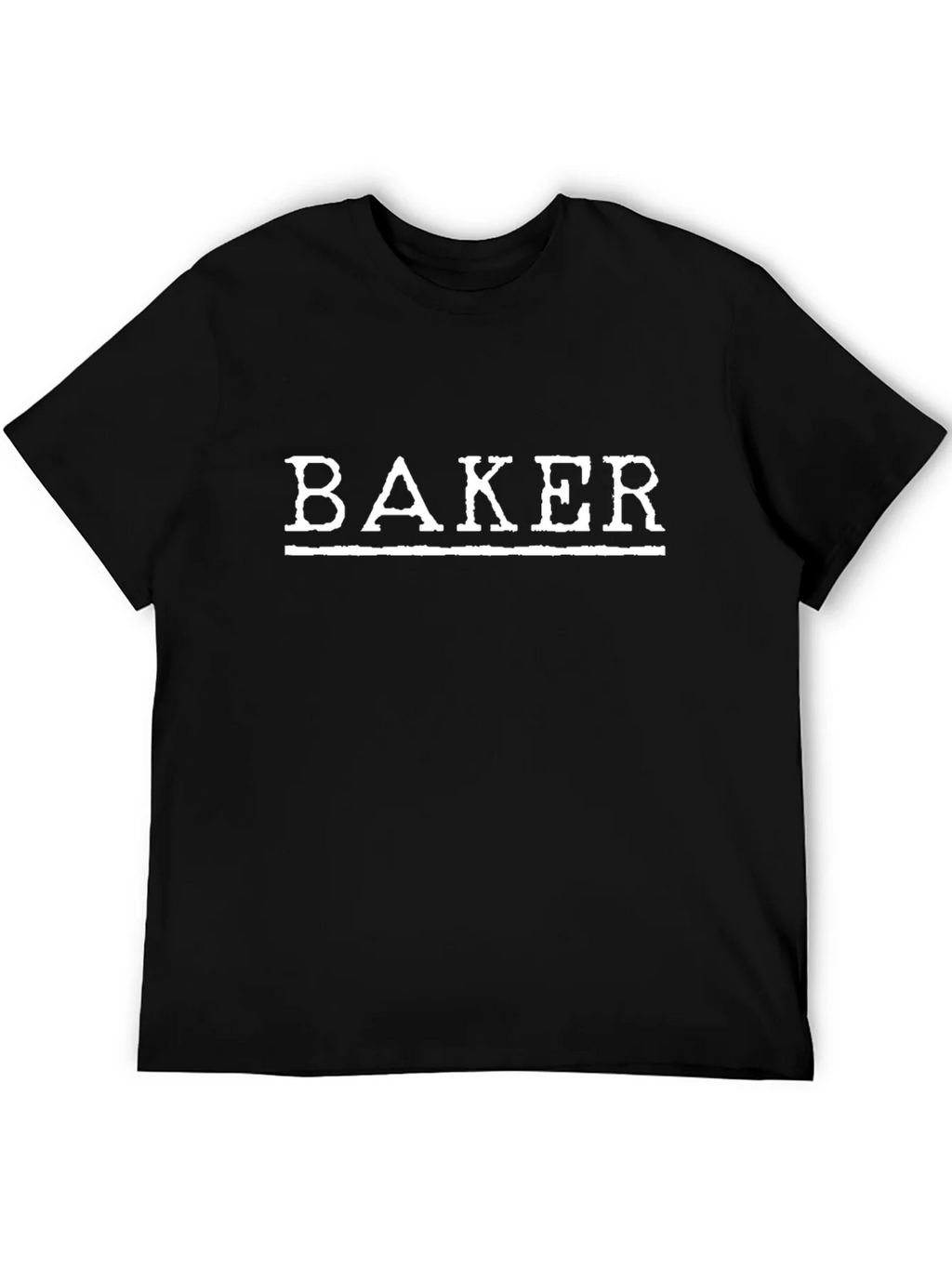 Baker T-Shirt - Black Graphic Tee