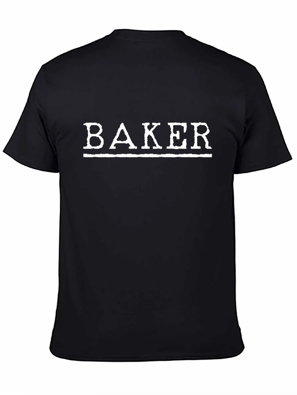 Baker T-Shirt - Black Graphic Tee
