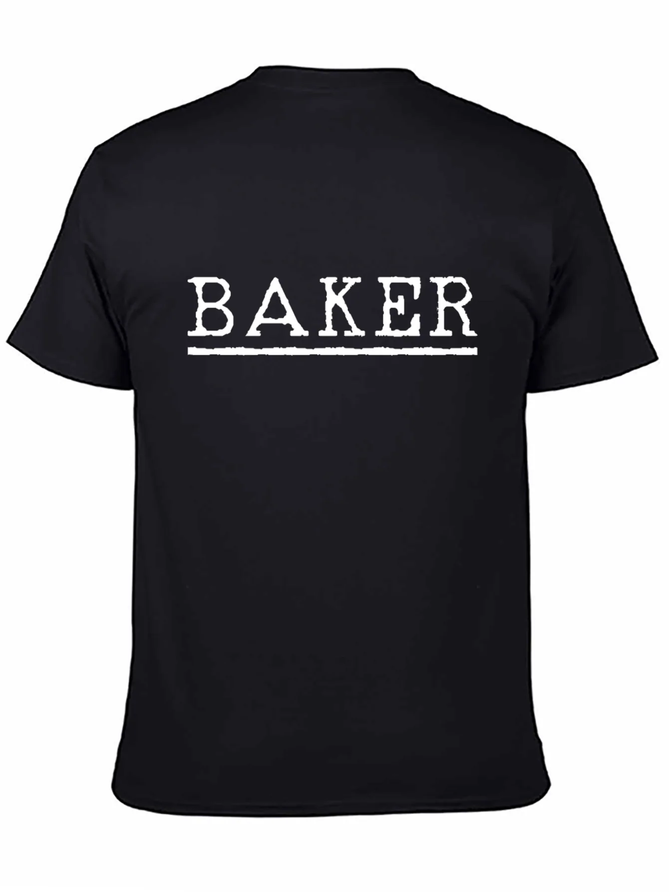 Baker T-Shirt - Black Graphic Tee