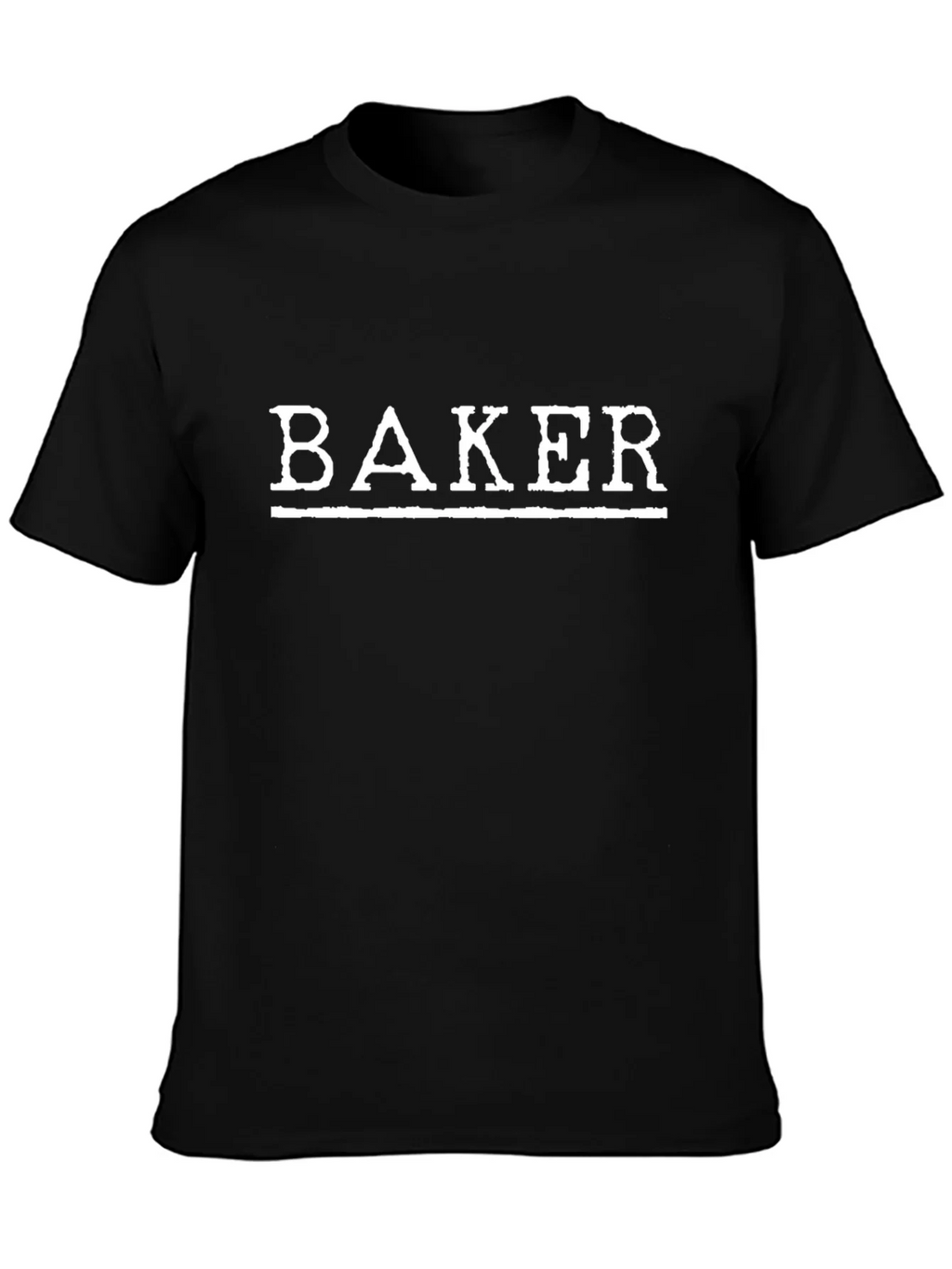 Baker T-Shirt - Black Graphic Tee