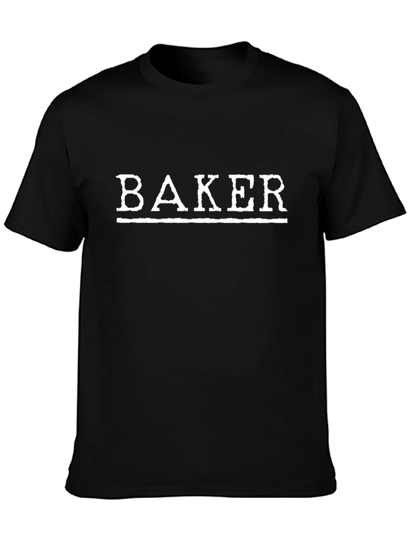 Baker T-Shirt - Black Graphic Tee