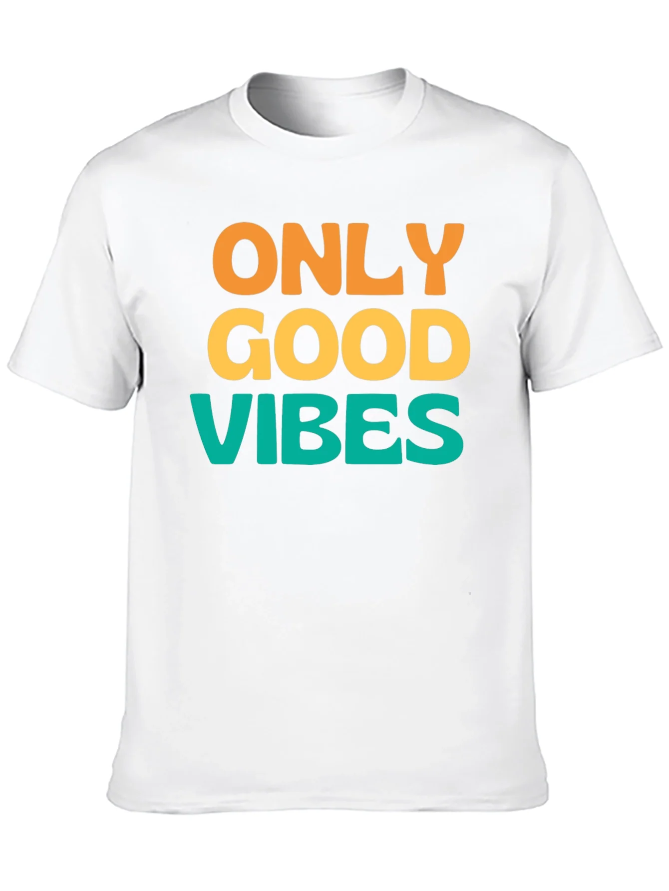 Only Good Vibes T-Shirt - Positive Message Tee