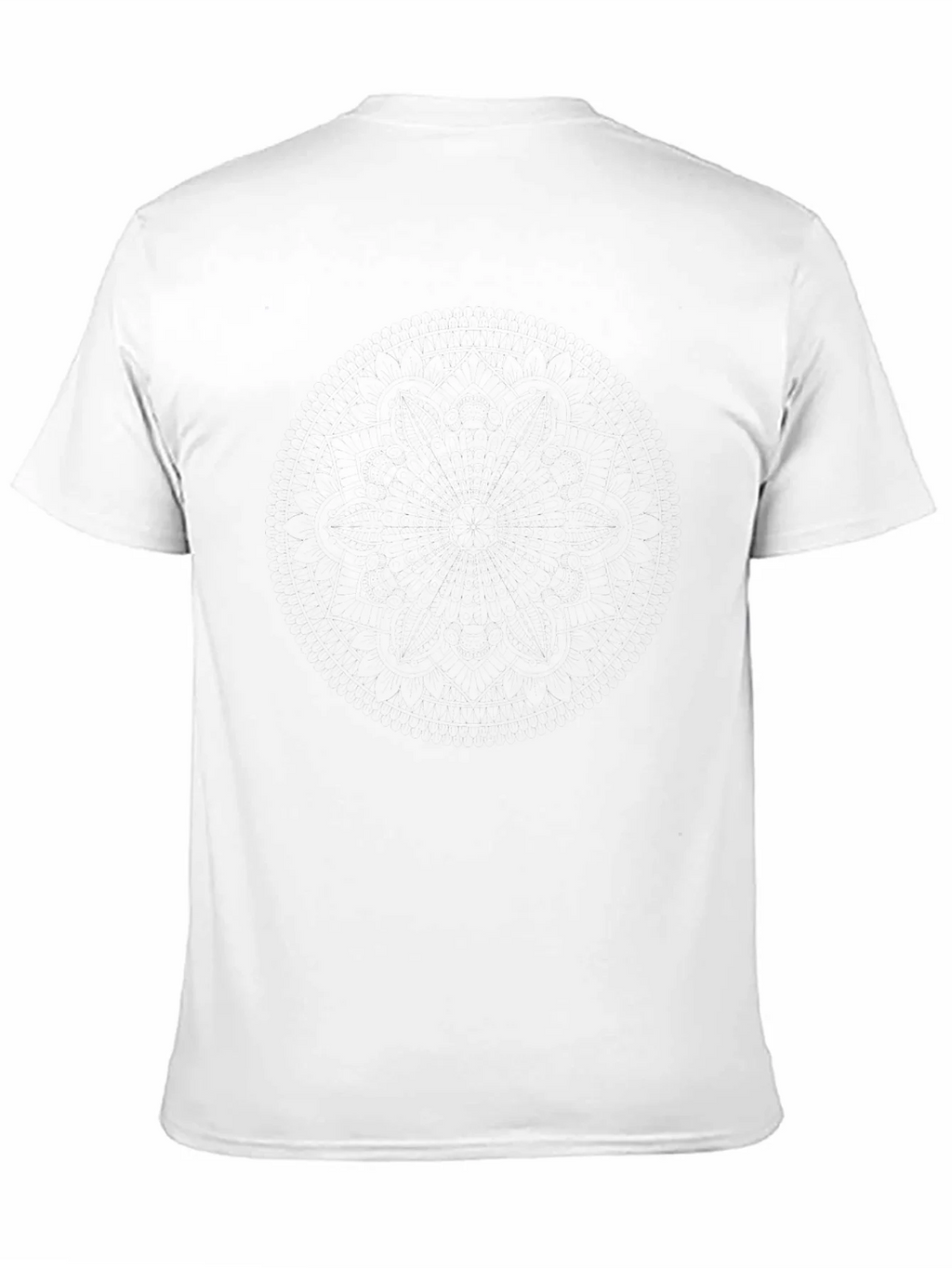 Mens Black Crew Neck T-Shirt - Casual Comfort