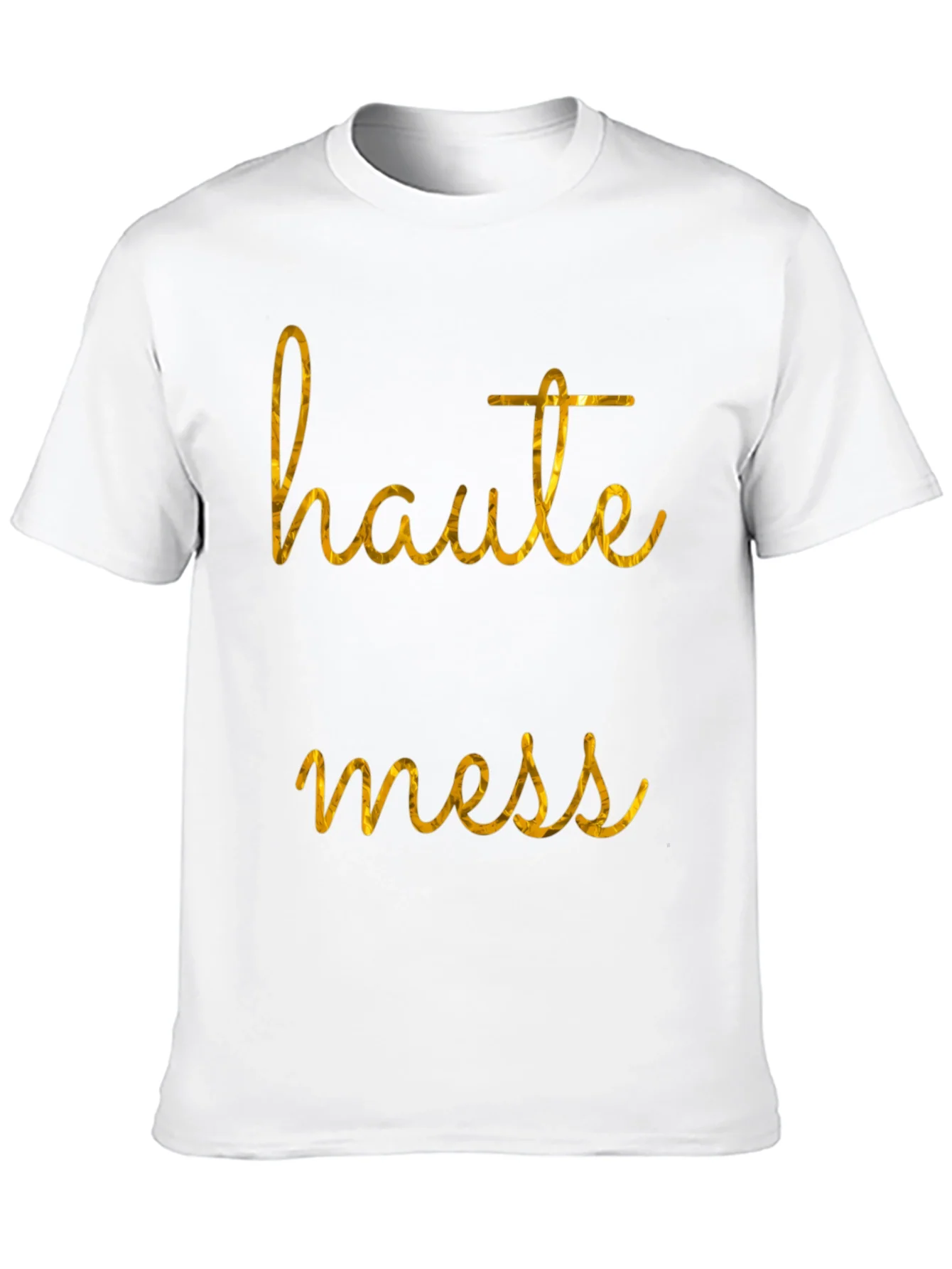 Haute Mess Graphic T-Shirt - Stylish Casual Tee
