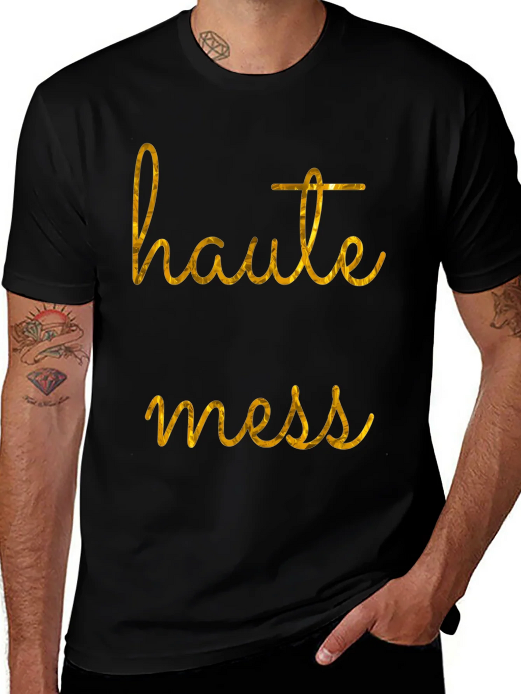 Haute Mess Graphic T-Shirt - Stylish Casual Tee