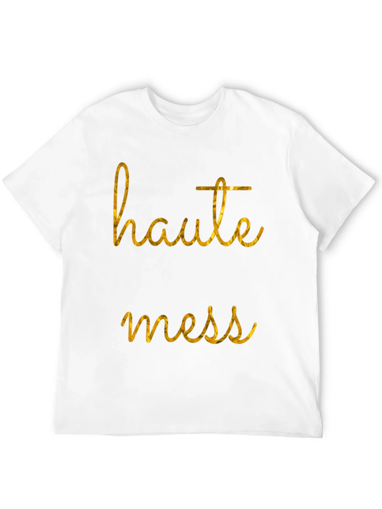 Haute Mess Graphic T-Shirt - Stylish Casual Tee