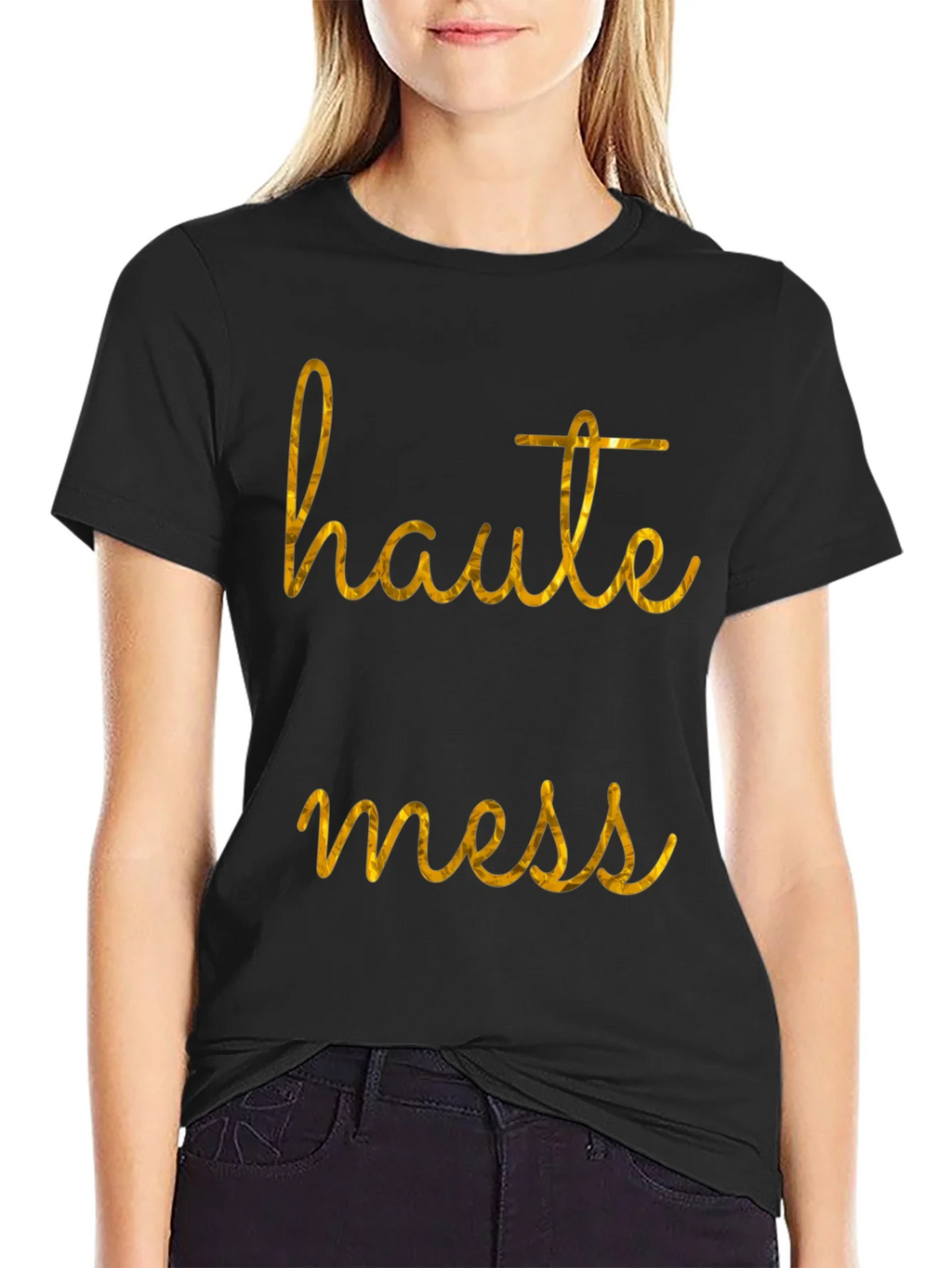 Haute Mess Graphic T-Shirt - Stylish Casual Tee