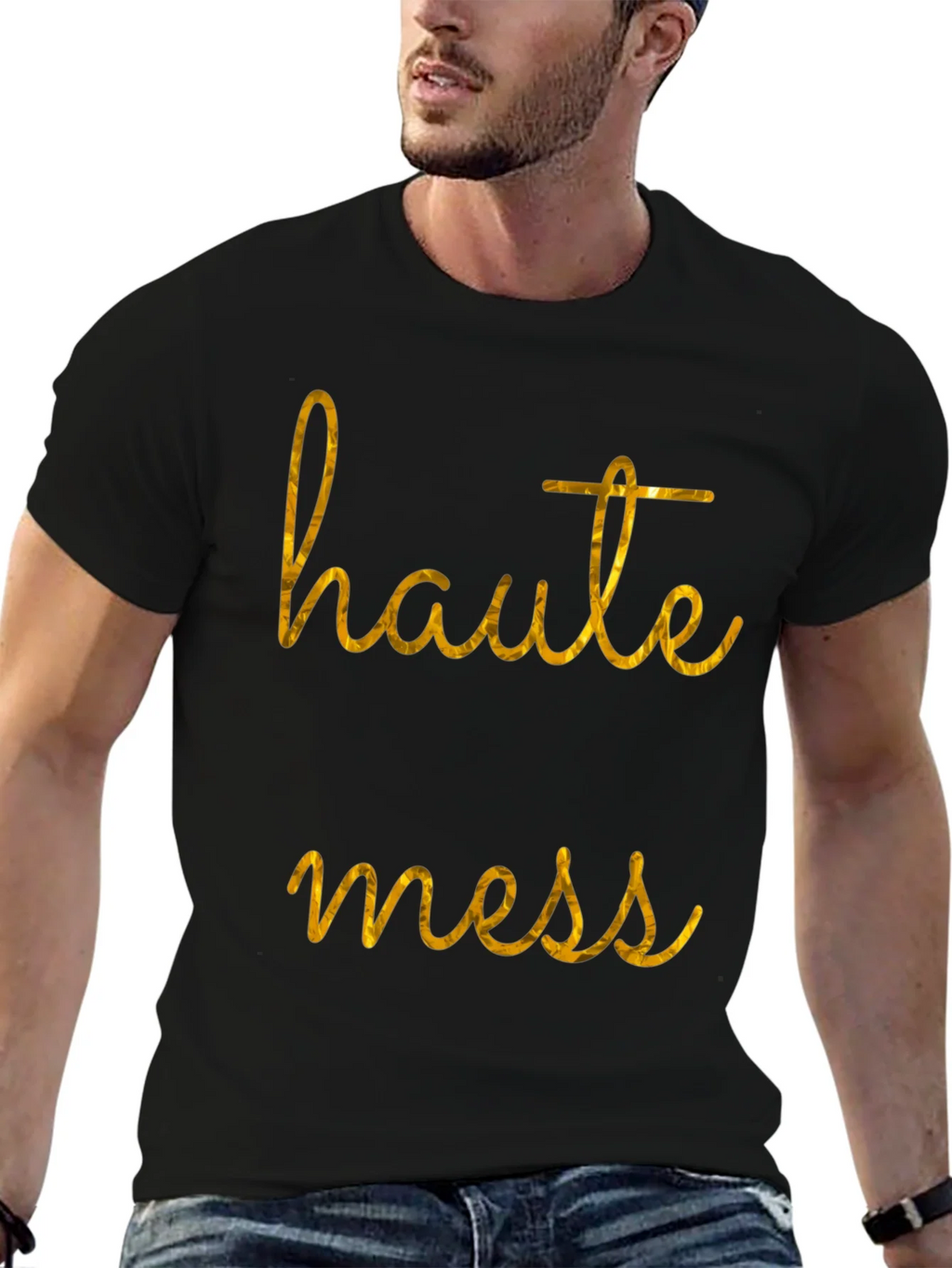 Haute Mess Graphic T-Shirt - Stylish Casual Tee