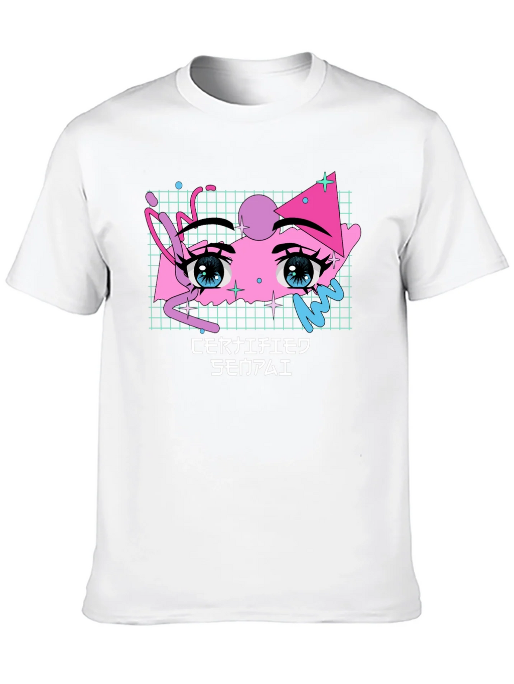 Certified Senpai Graphic T-Shirt - Anime Aesthetic