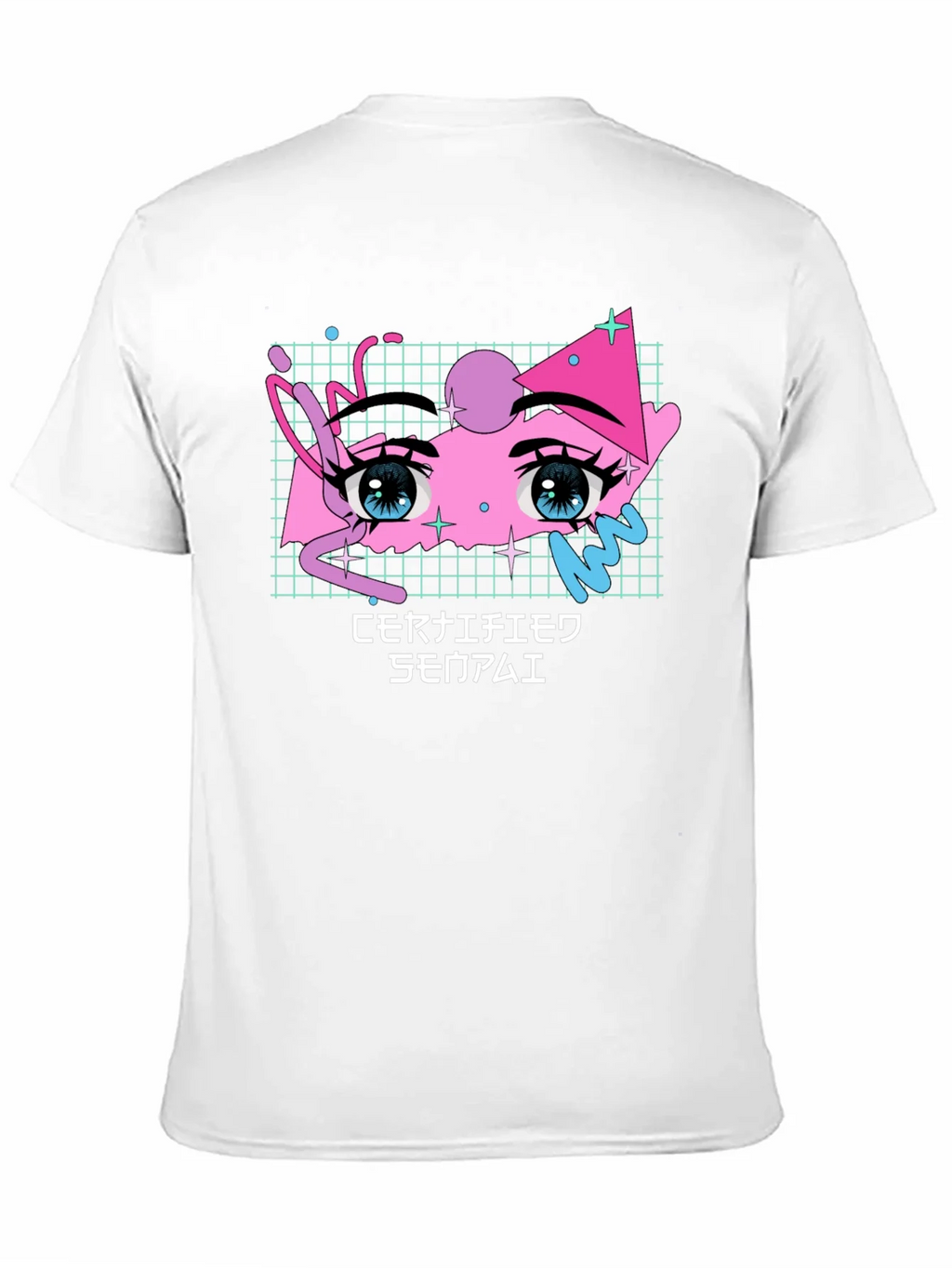 Certified Senpai Graphic T-Shirt - Anime Aesthetic