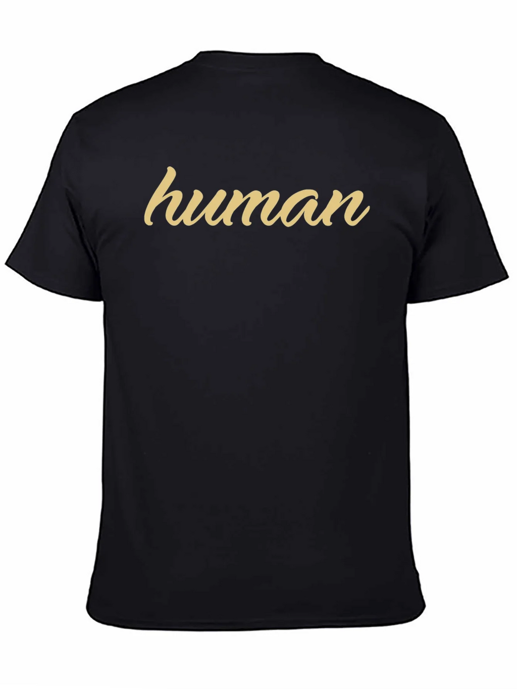 Human Graphic Tee - Soft Cotton Blend Casual Wear