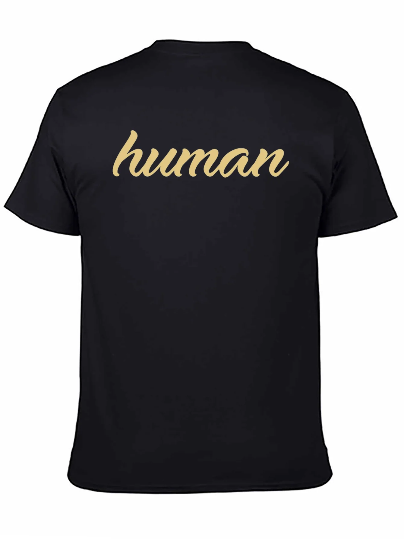 Human Graphic Tee - Soft Cotton Blend Casual Wear