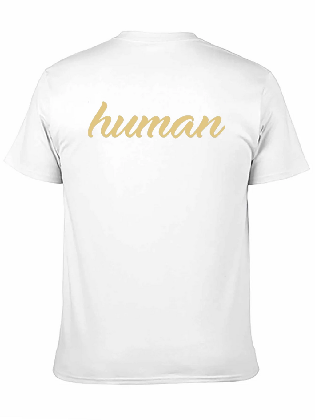 Human Graphic Tee - Soft Cotton Blend Casual Wear