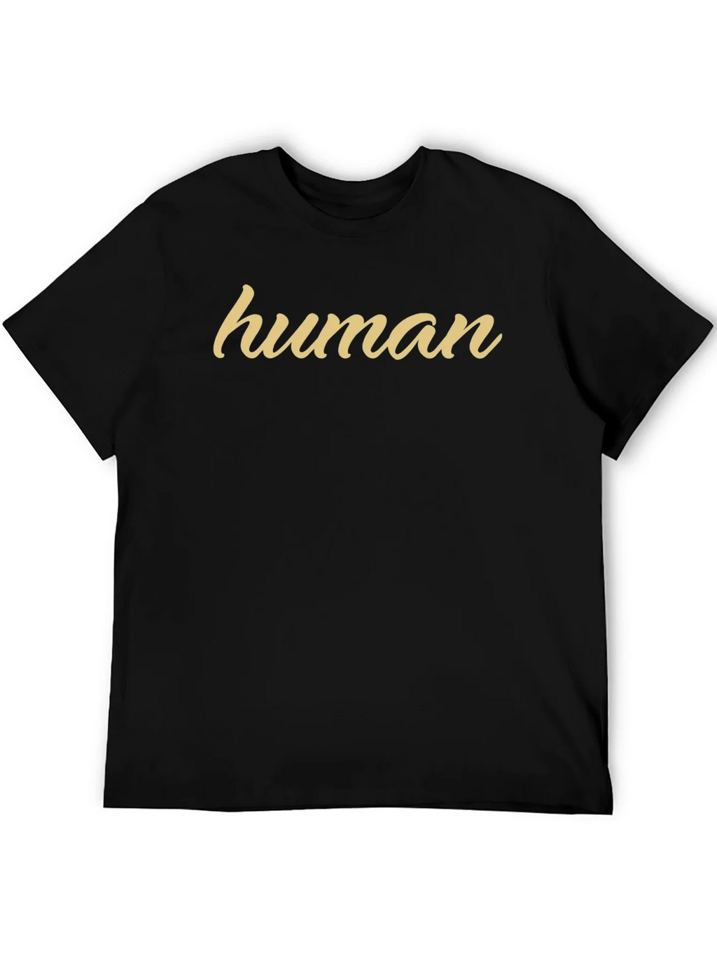 Human Graphic Tee - Soft Cotton Blend Casual Wear