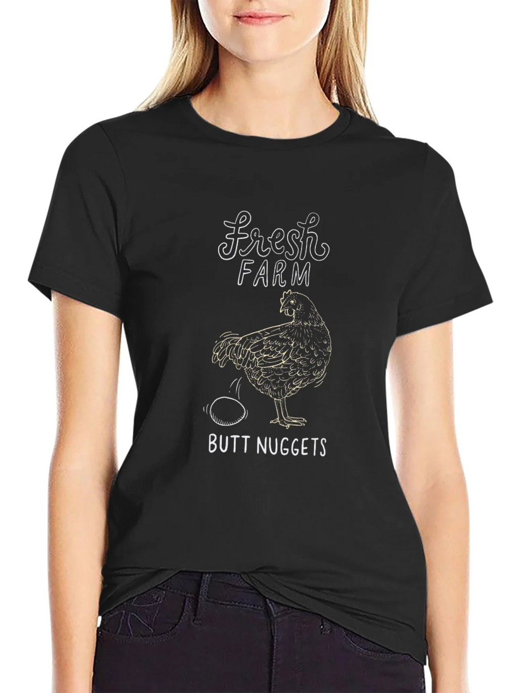 Fresh Farm Butt Nuggets Novelty T-Shirt
